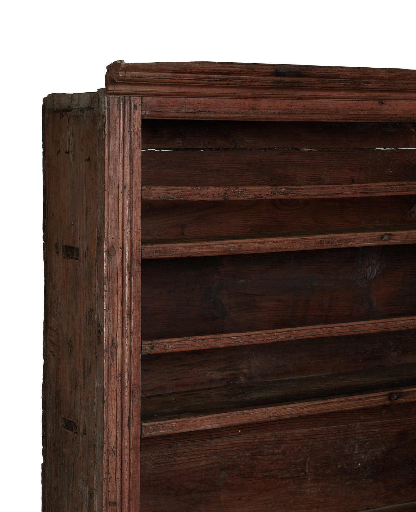 Antique Dish Cabinet - Two Piece from France made of Wood