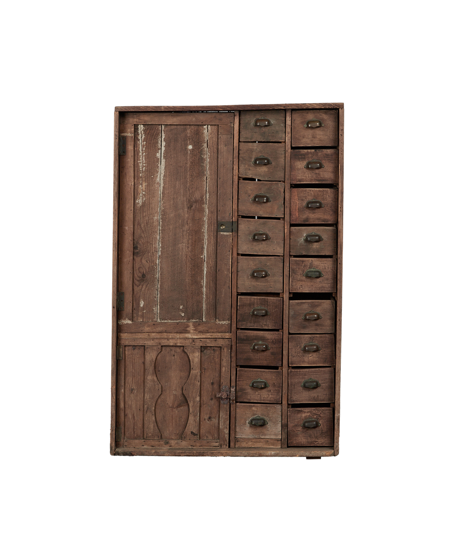 Antique Apothecary Cabinet from France made of Wood