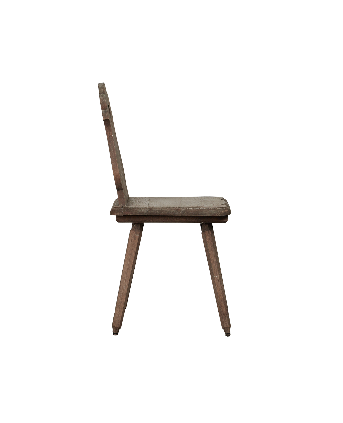 Antique Tear Drop Chair from France made of Wood