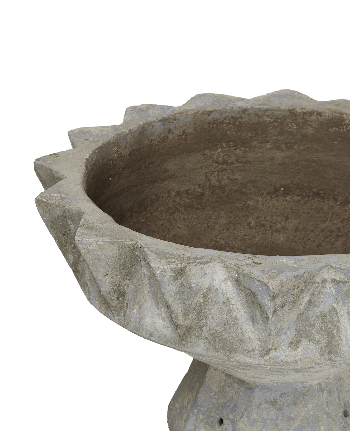 Vintage Willy Guhl Planter - Diamond from Switzerland made of Cement