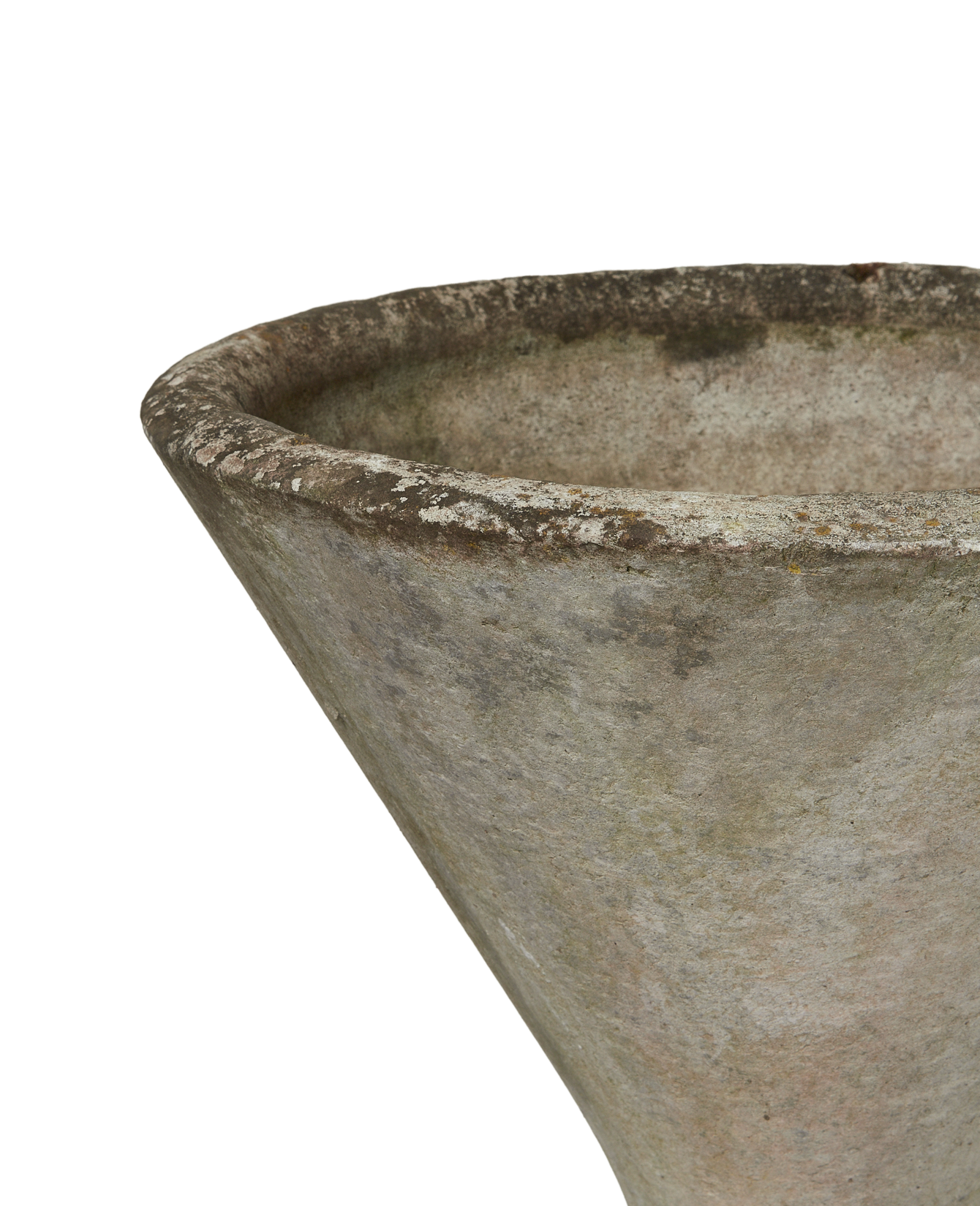 Vintage Willy Guhl Planter - Diablo from Switzerland made of Cement