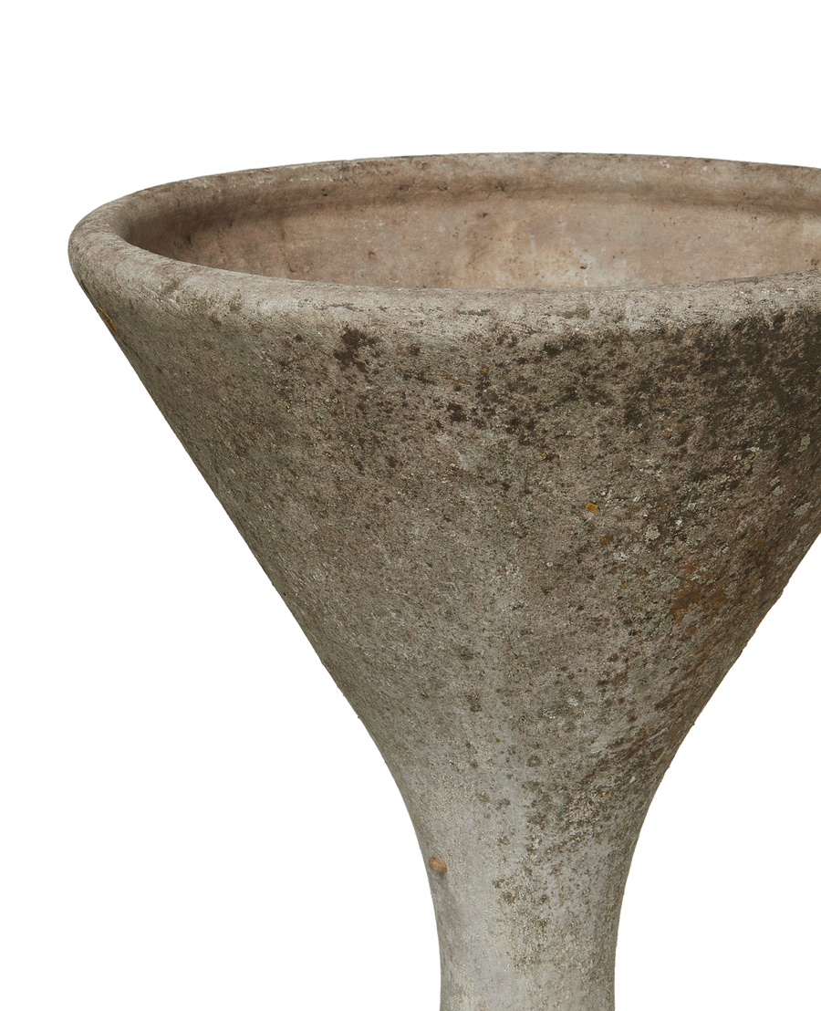 Vintage Willy Guhl Planter - Diablo from Switzerland made of Cement