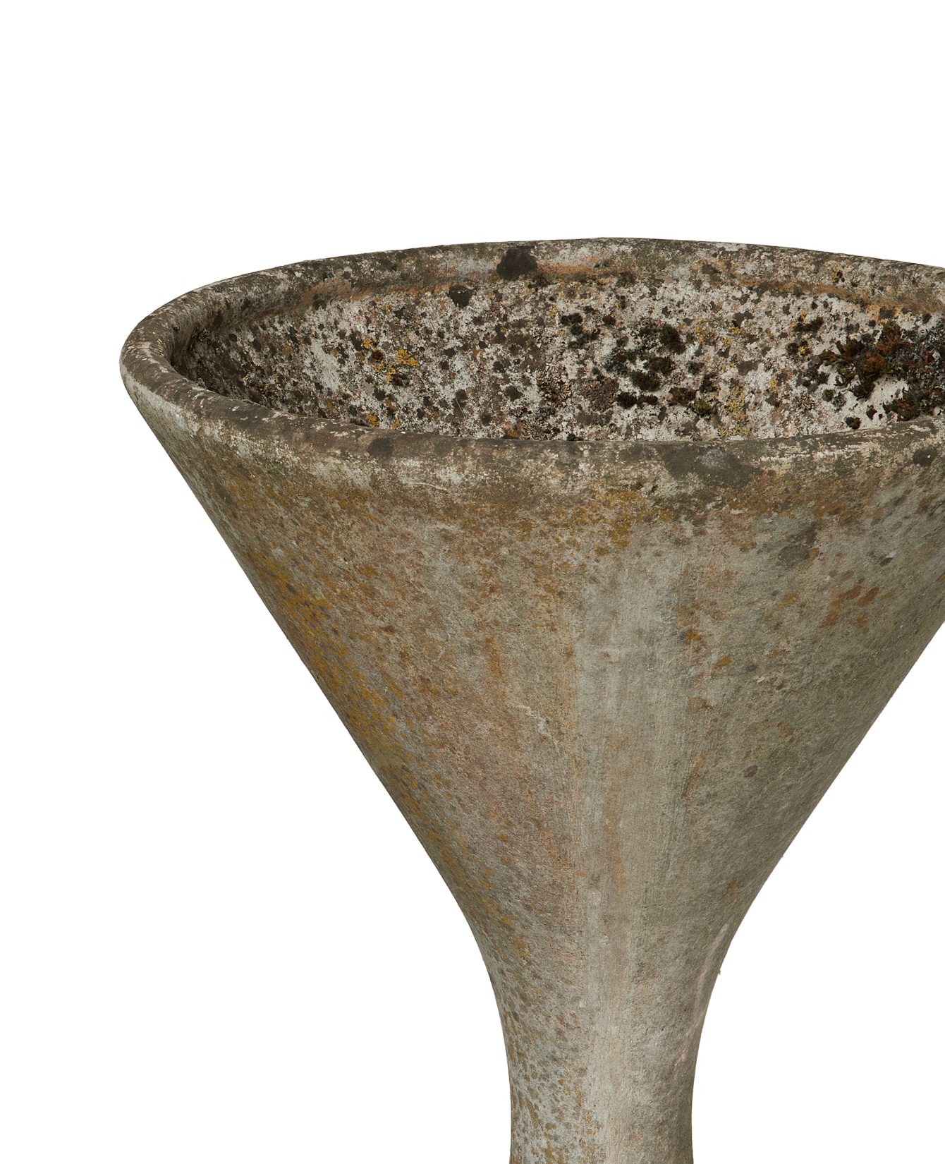 Vintage Willy Guhl Planter - Diablo from Switzerland made of Cement