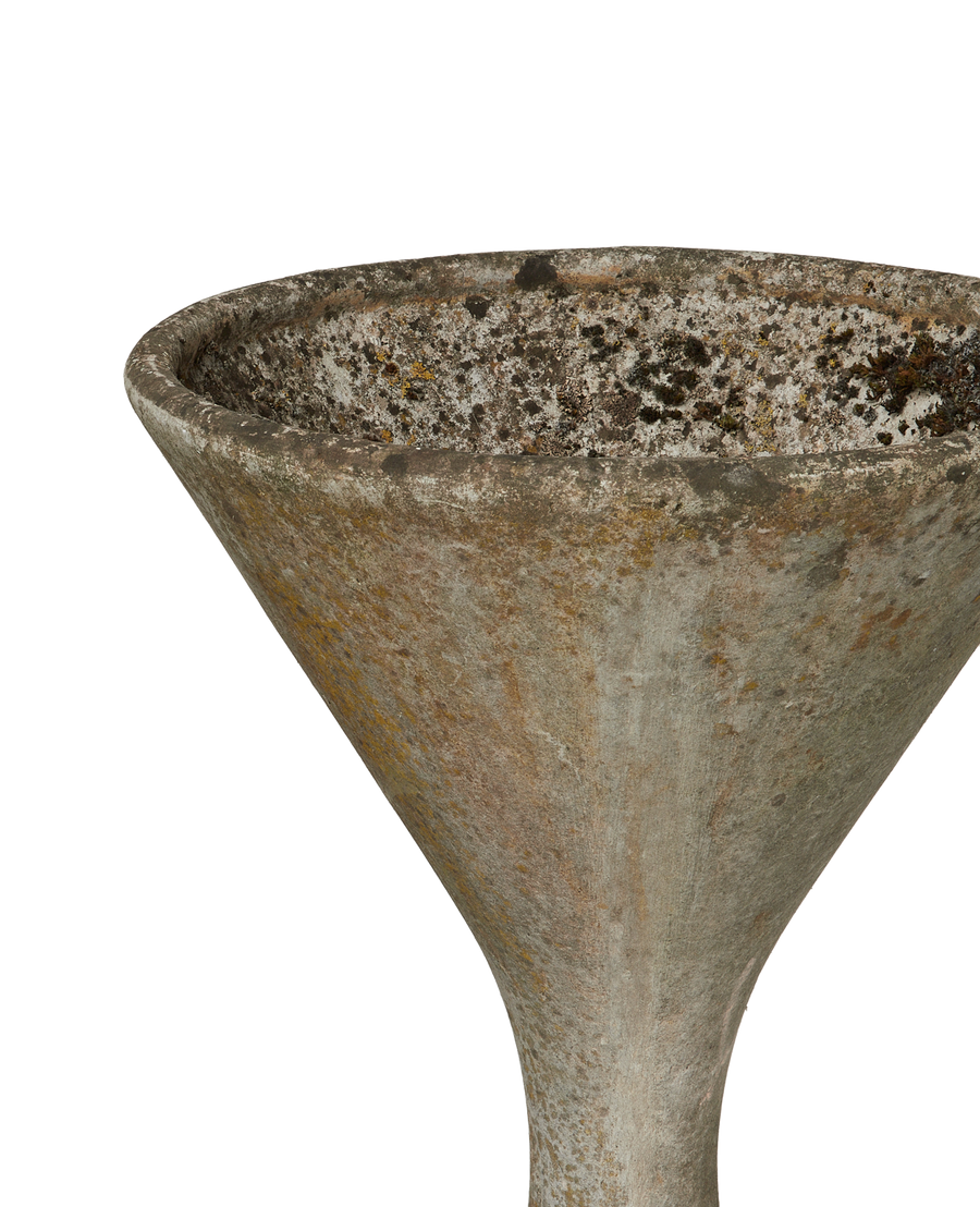 Vintage Willy Guhl Planter - Diablo from Switzerland made of Cement