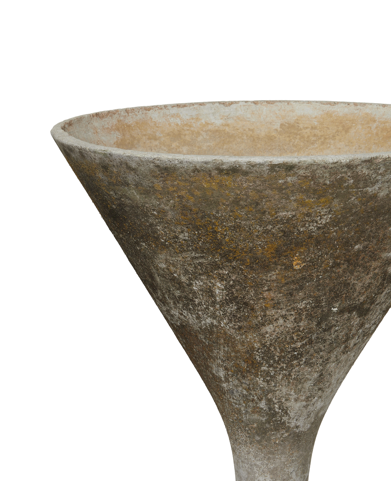 Vintage Willy Guhl Planter - Diablo from Switzerland made of Cement