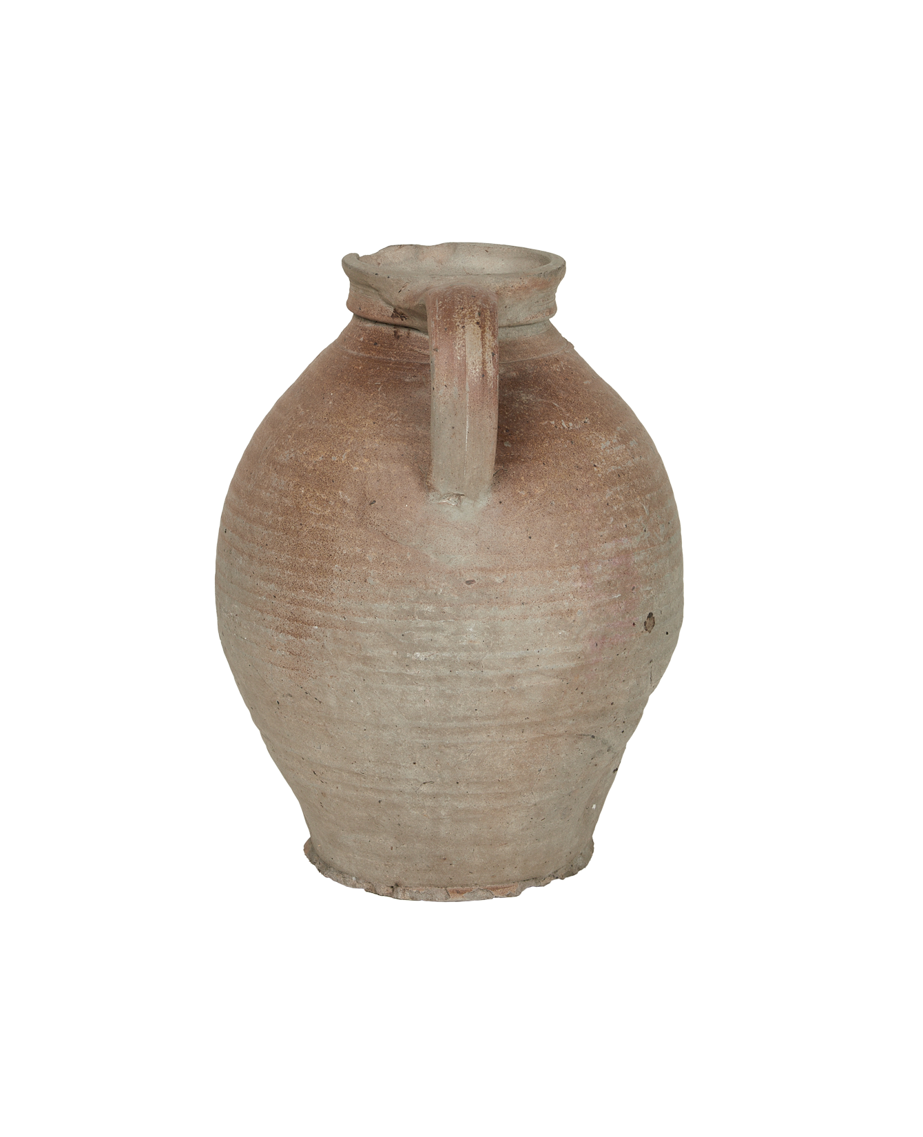 Antique Stoneware Jug from France made of Ceramic
