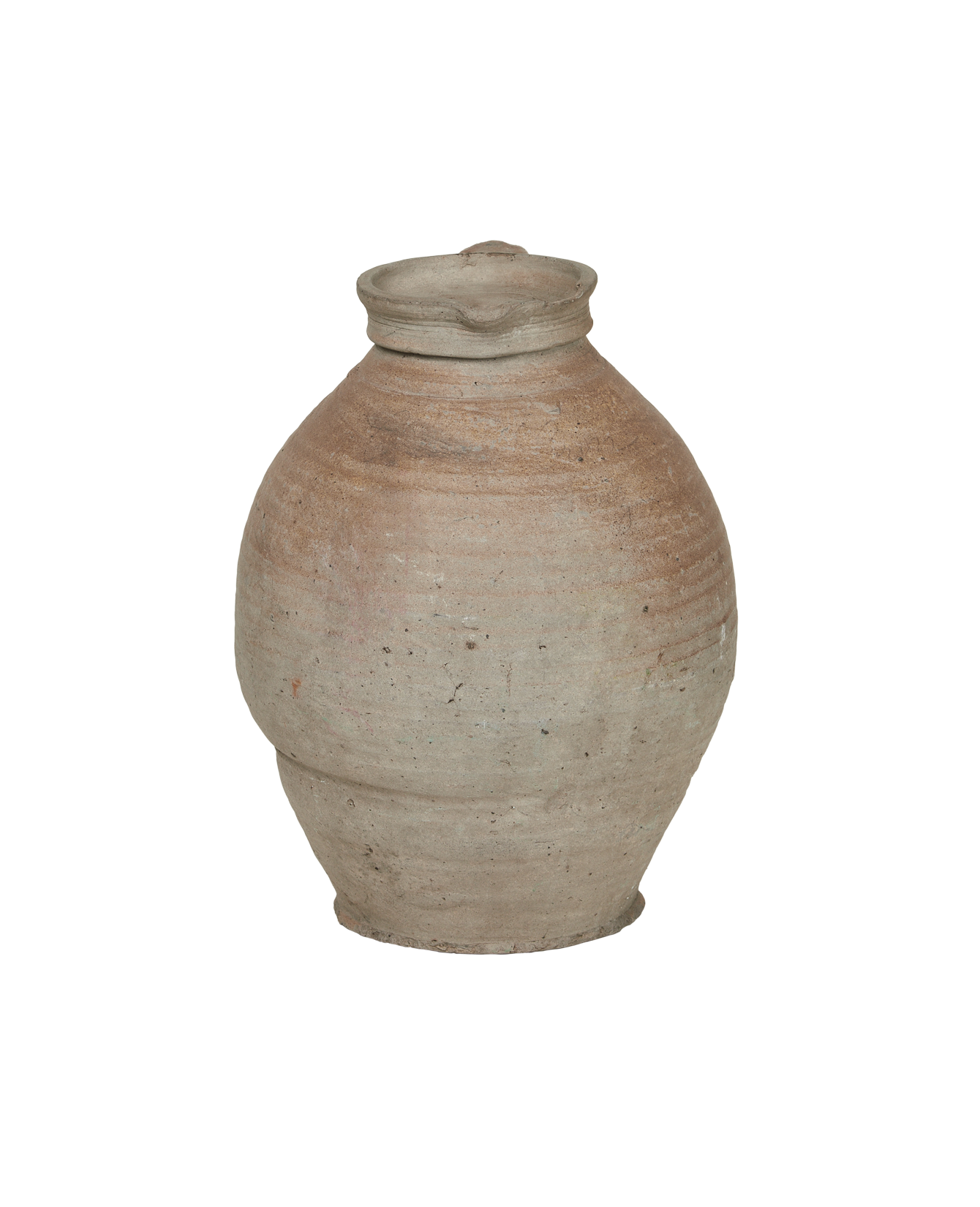 Antique Stoneware Jug from France made of Ceramic