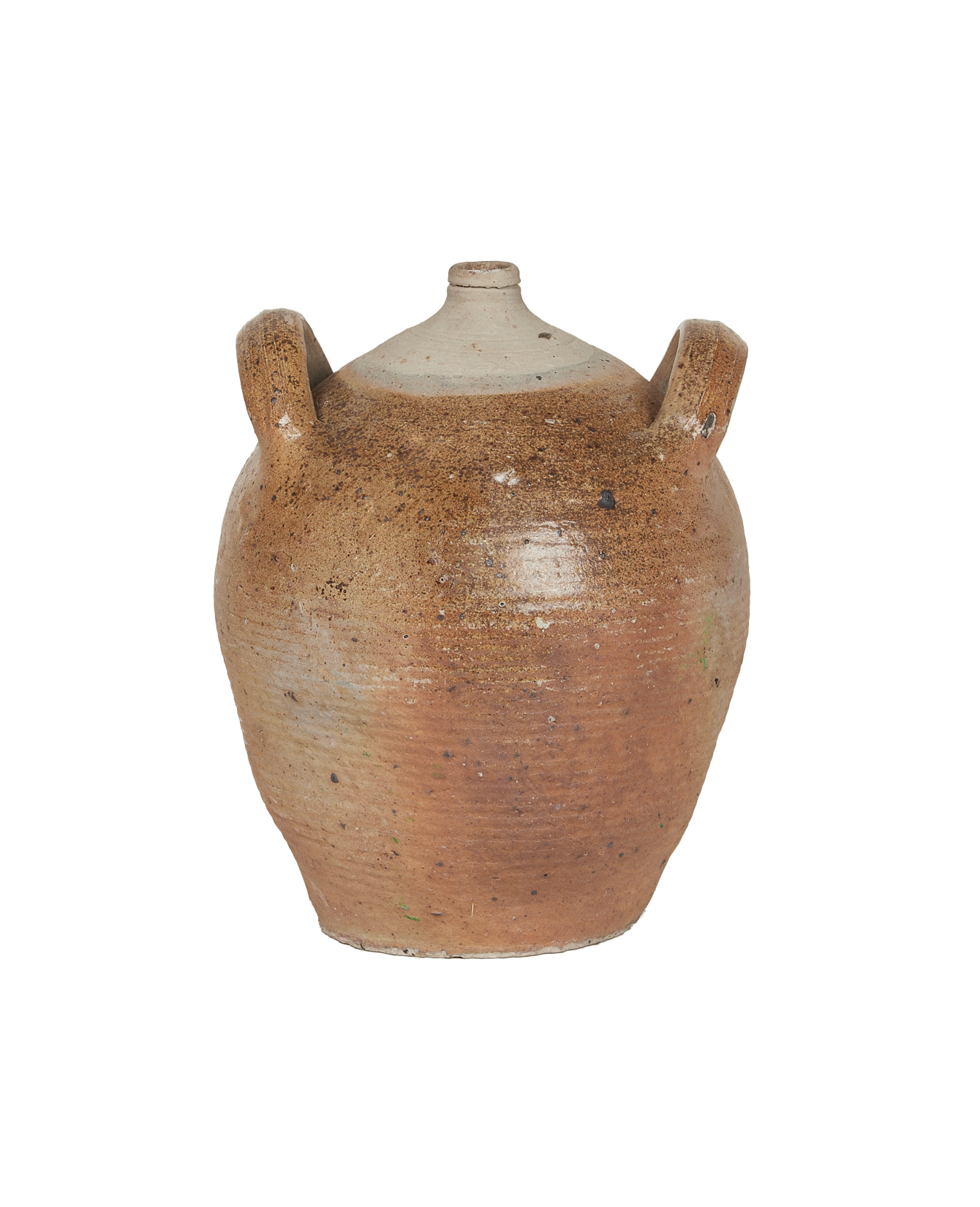 Antique Stoneware Jug from France made of Ceramic