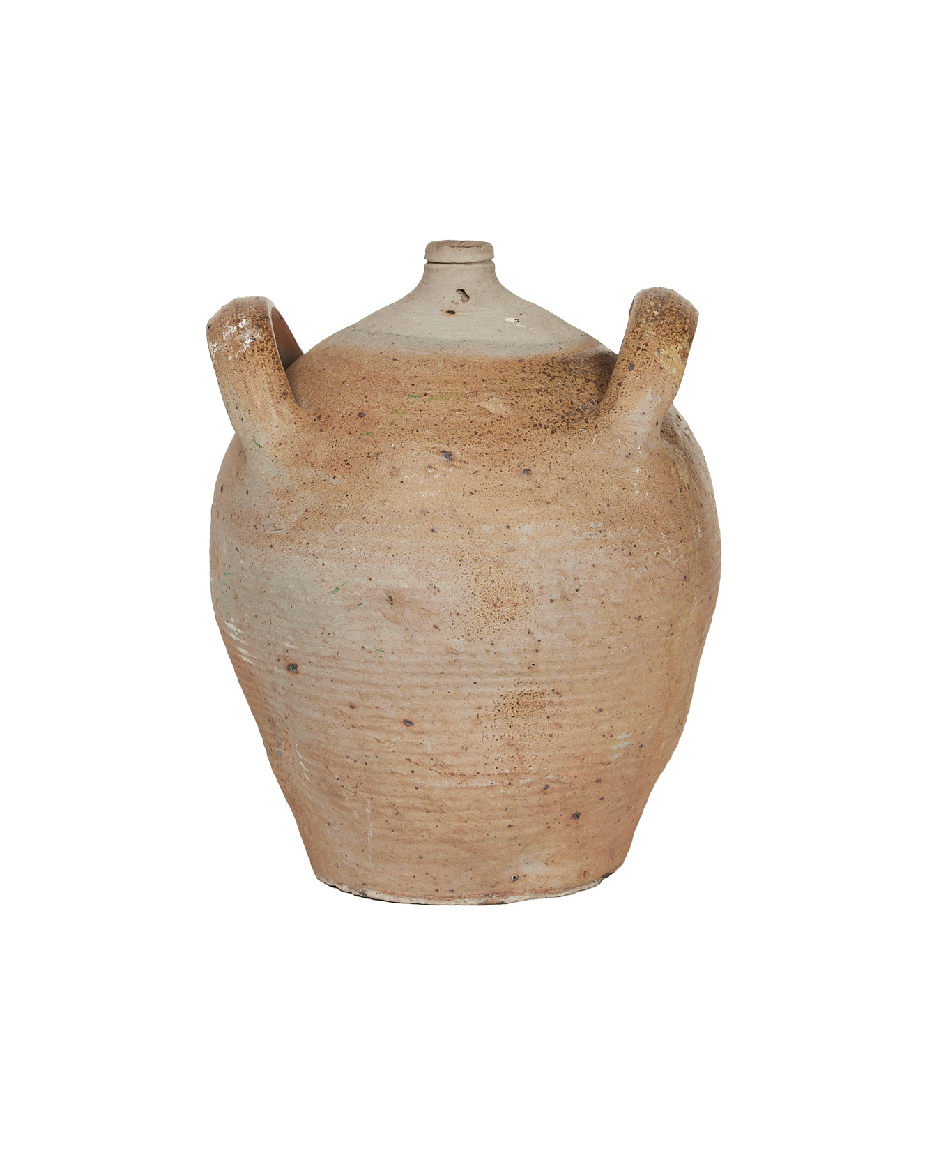 Antique Stoneware Jug from France made of Ceramic