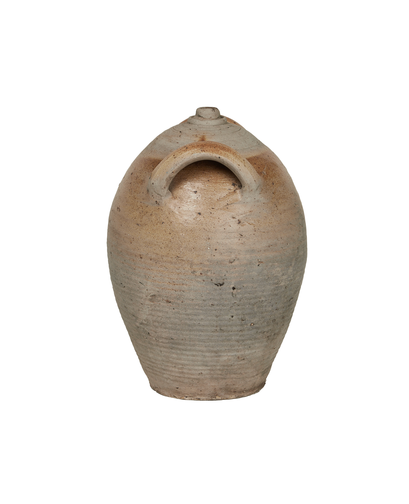 Antique Stoneware Jug from France made of Ceramic