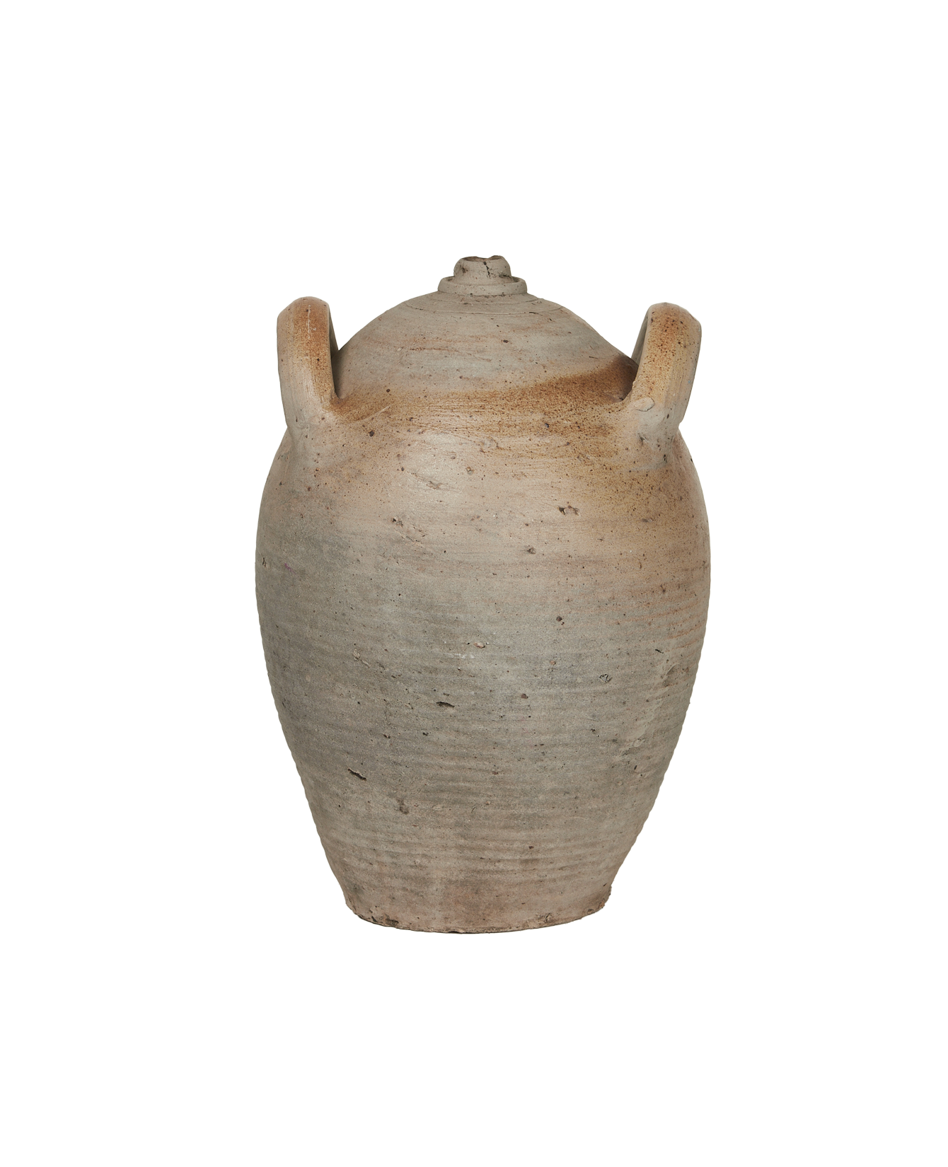 Antique Stoneware Jug from France made of Ceramic