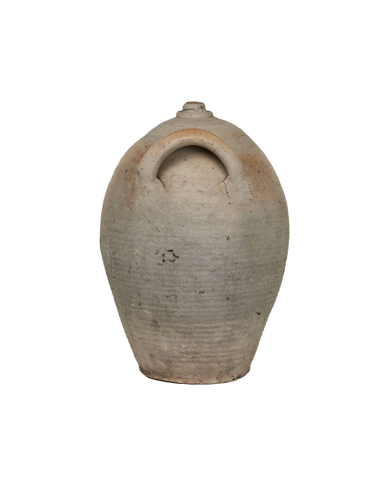 Antique Stoneware Jug from France made of Ceramic