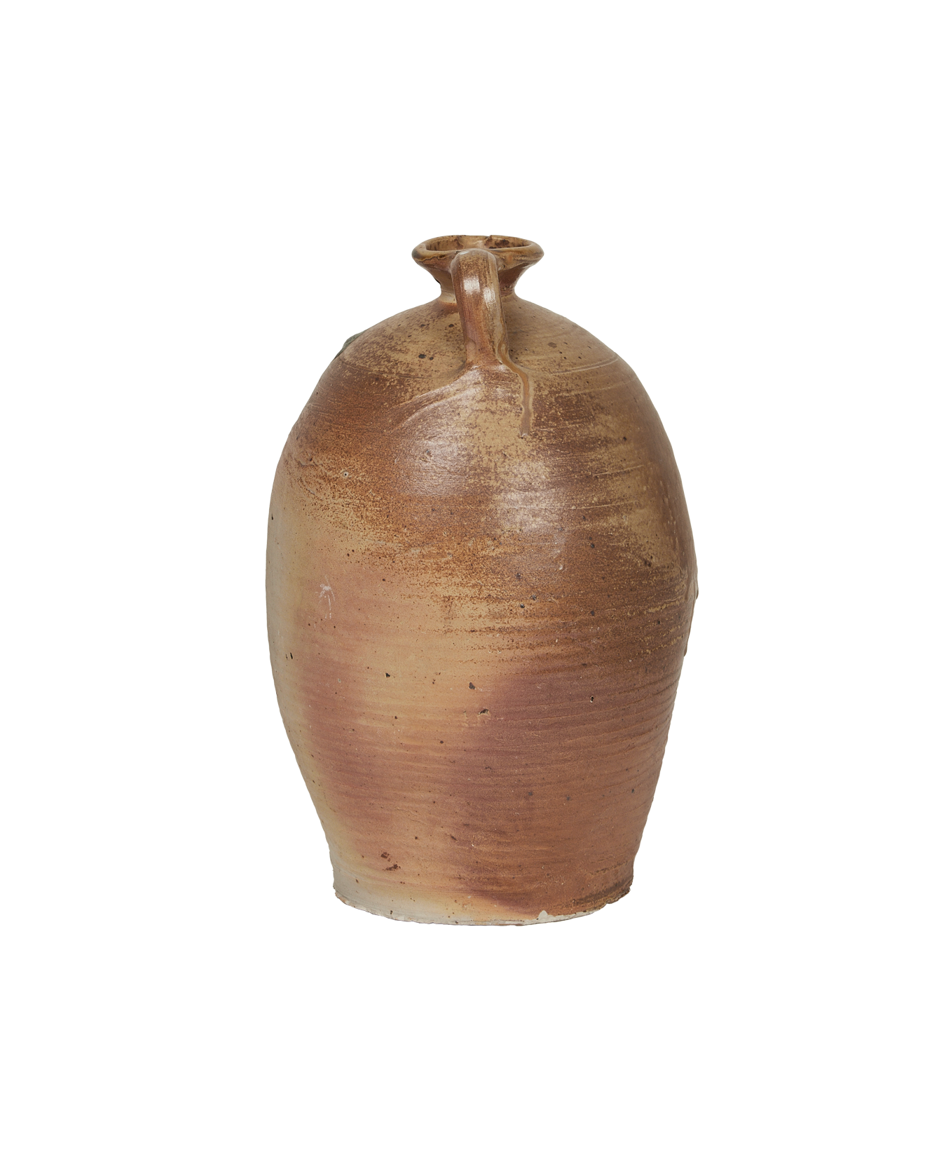 Antique Stoneware Jug from France made of Ceramic
