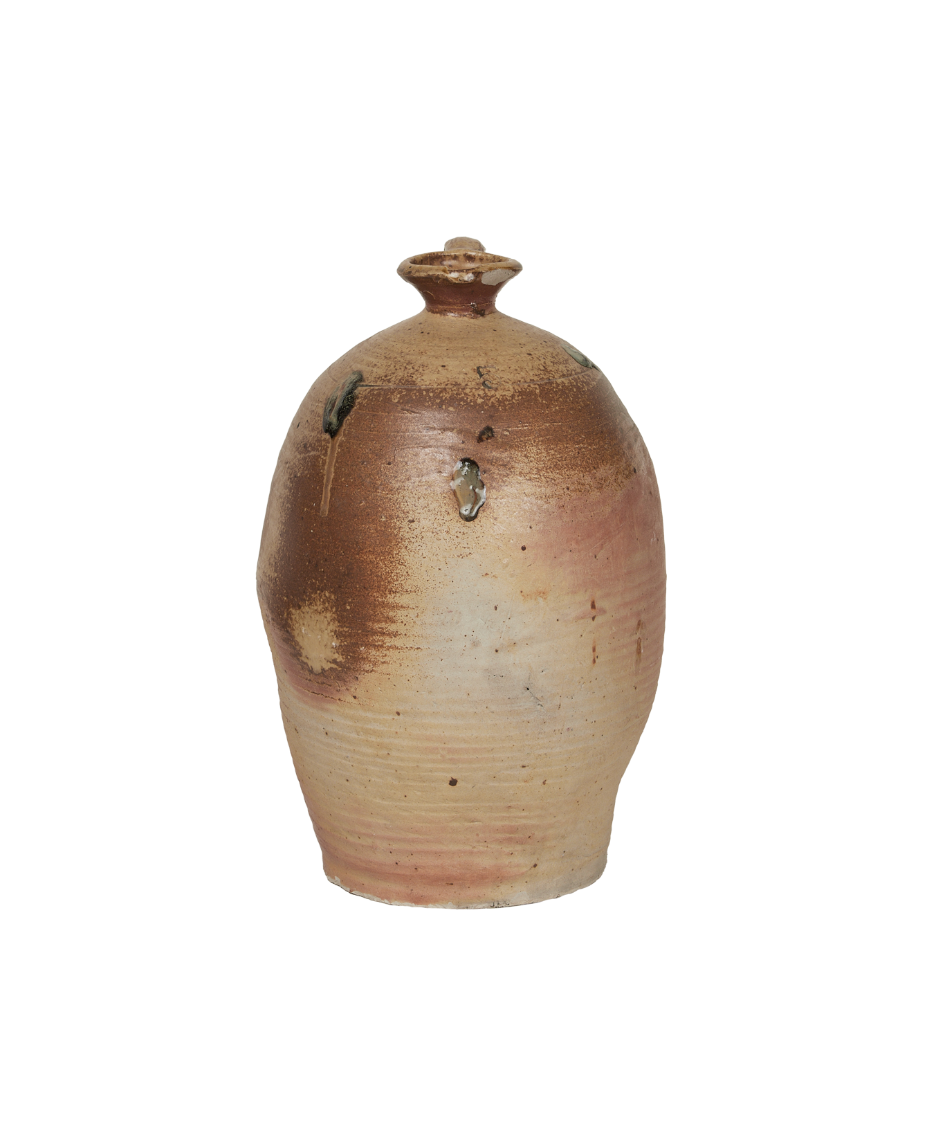 Antique Stoneware Jug from France made of Ceramic