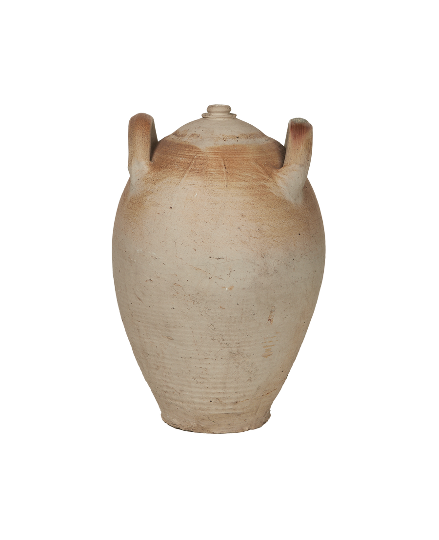 Antique Stoneware Jug from France made of Ceramic