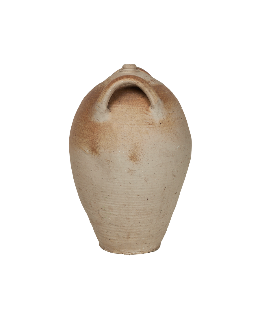 Antique Stoneware Jug from France made of Ceramic