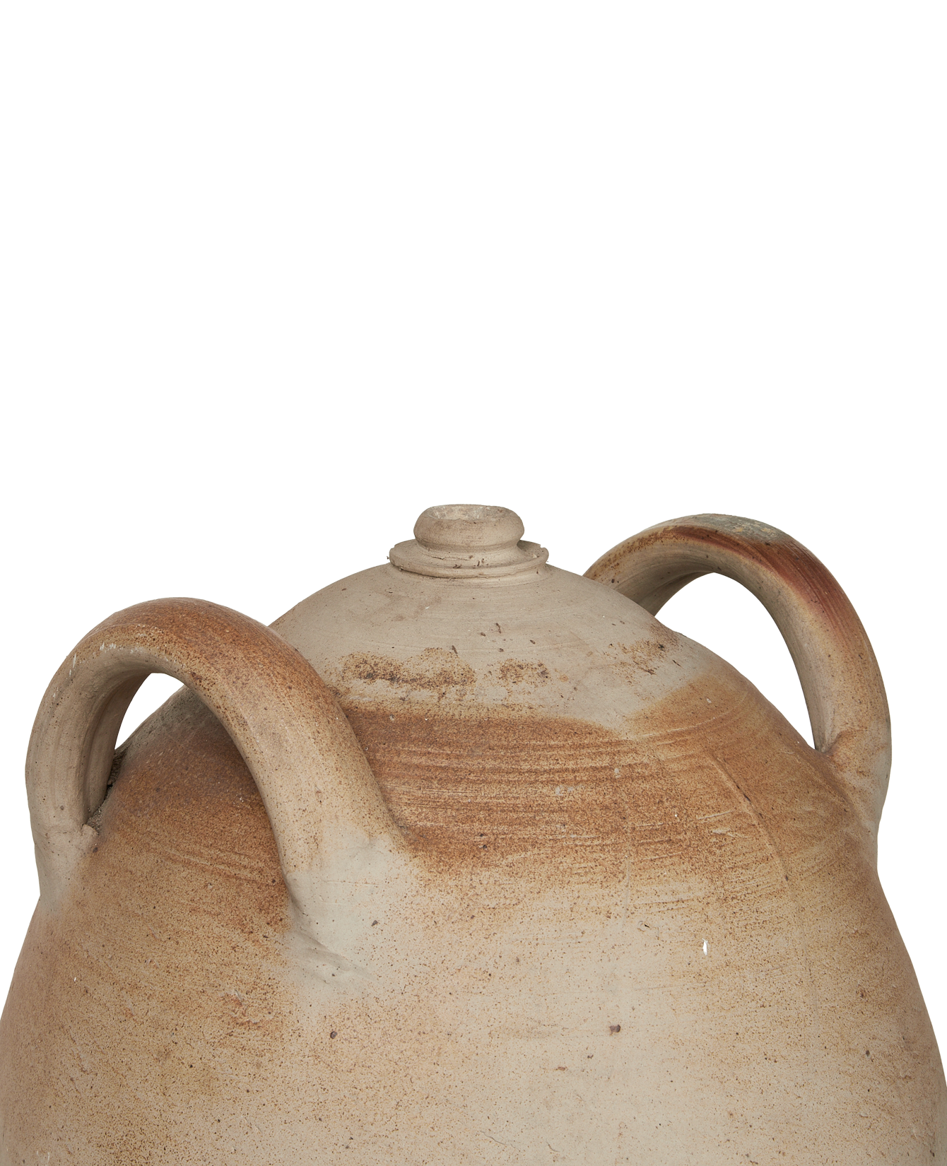 Antique Stoneware Jug from France made of Ceramic