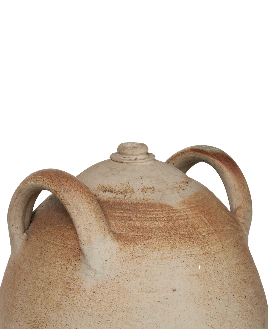 Antique Stoneware Jug from France made of Ceramic