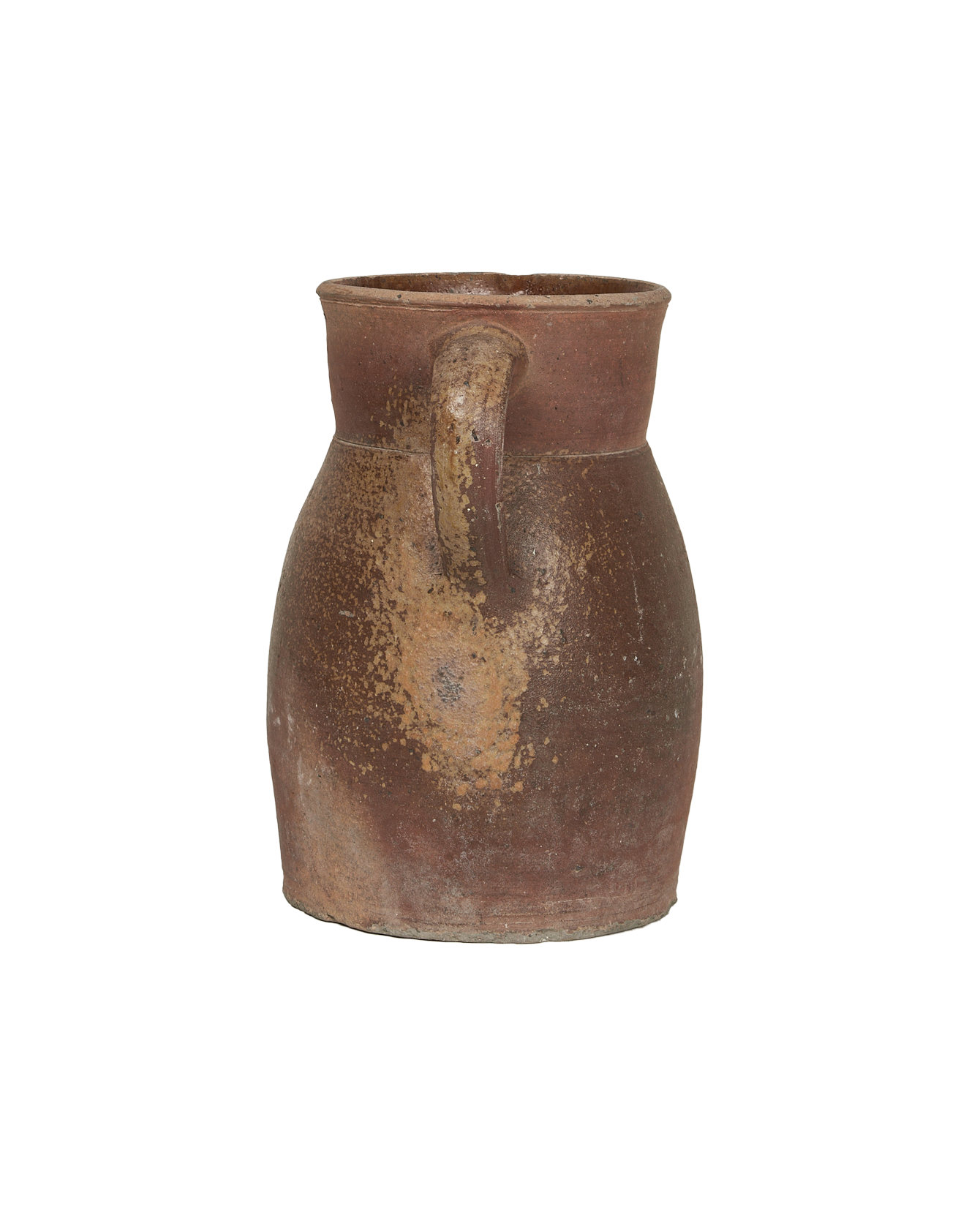 Antique Stoneware Pitcher from France made of Ceramic