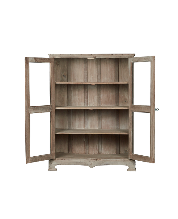 Wood Cabinet - Bleached