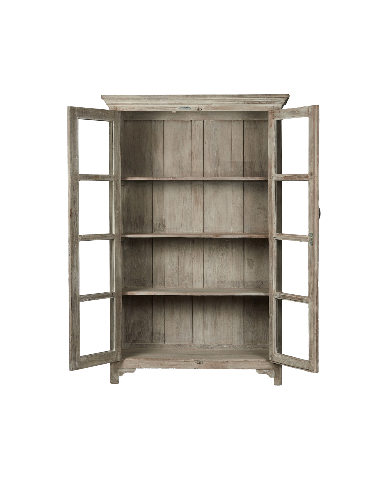 Vintage Wood Cabinet - Bleached from India made of Wood