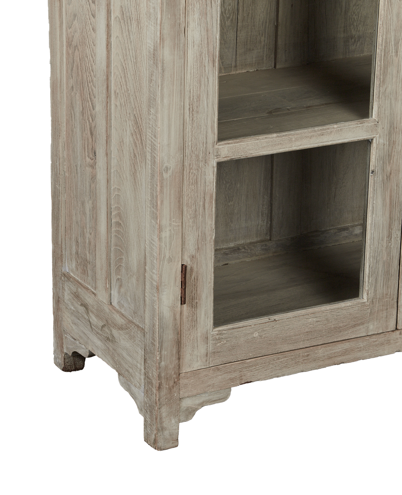 Vintage Wood Cabinet - Bleached from India made of Wood