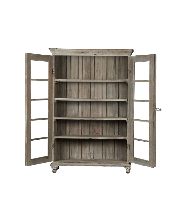 Wood Cabinet - Bleached