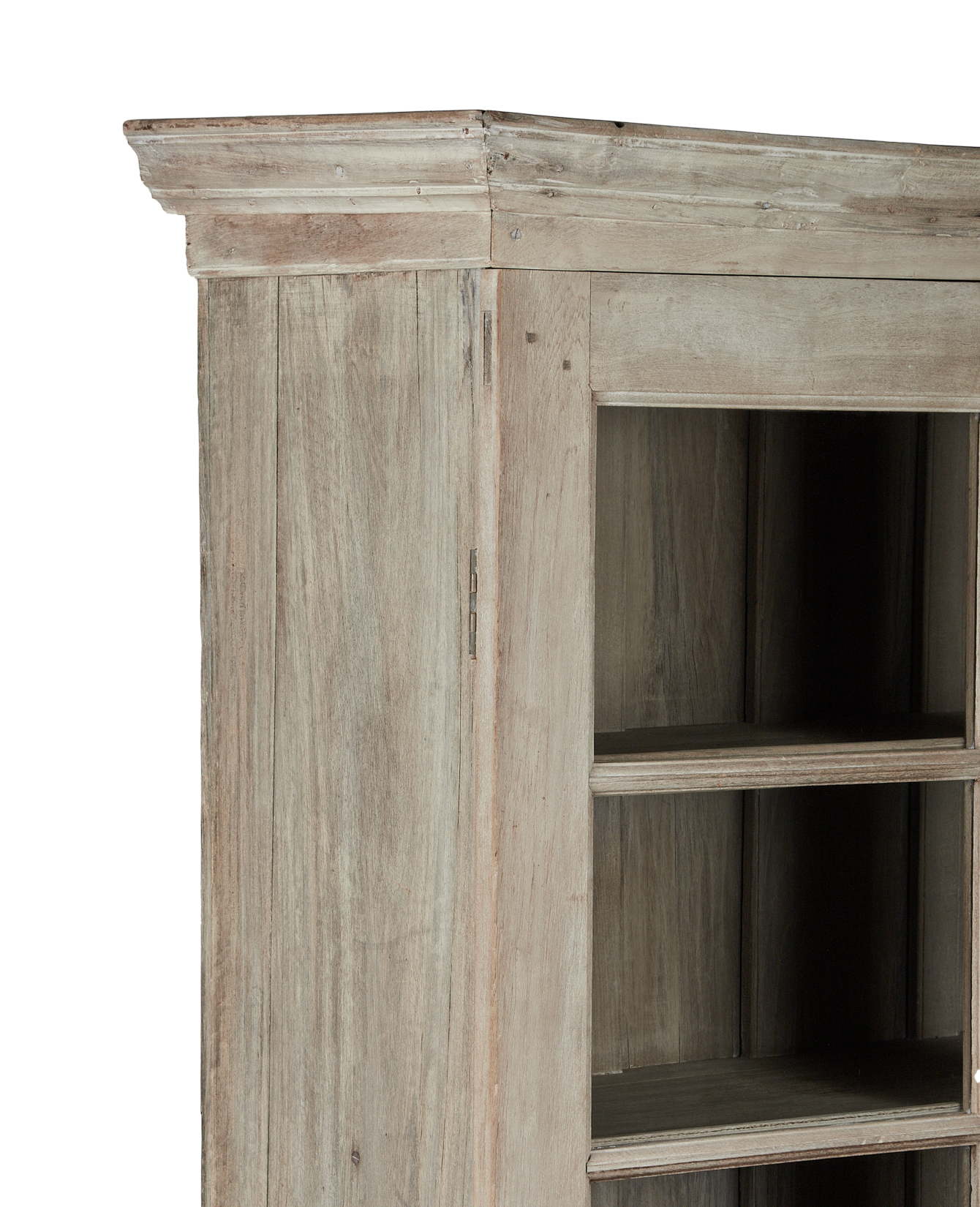 Vintage Wood Cabinet - Bleached from India made of Wood