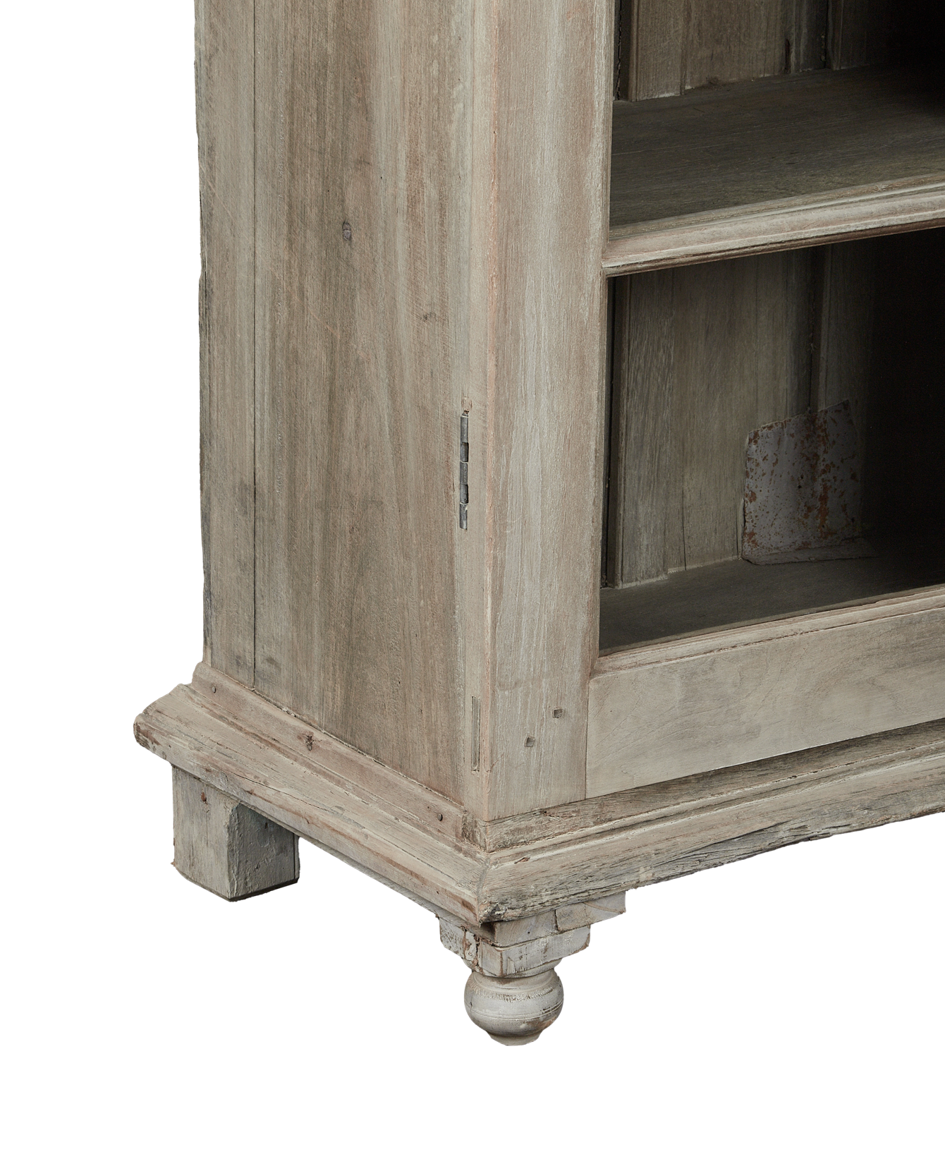 Vintage Wood Cabinet - Bleached from India made of Wood