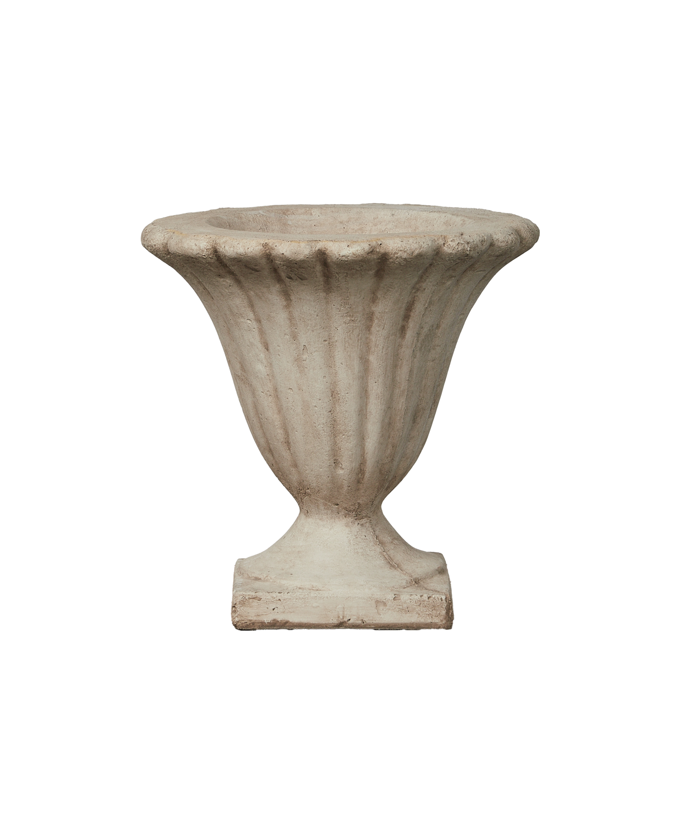 Reproduction Cast Tulip Vase from Domestic made of Cement