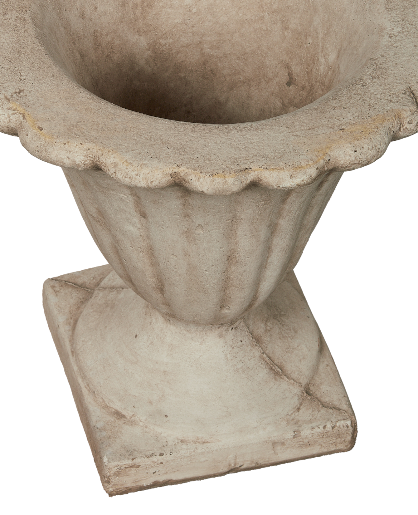Reproduction Cast Tulip Vase from Domestic made of Cement
