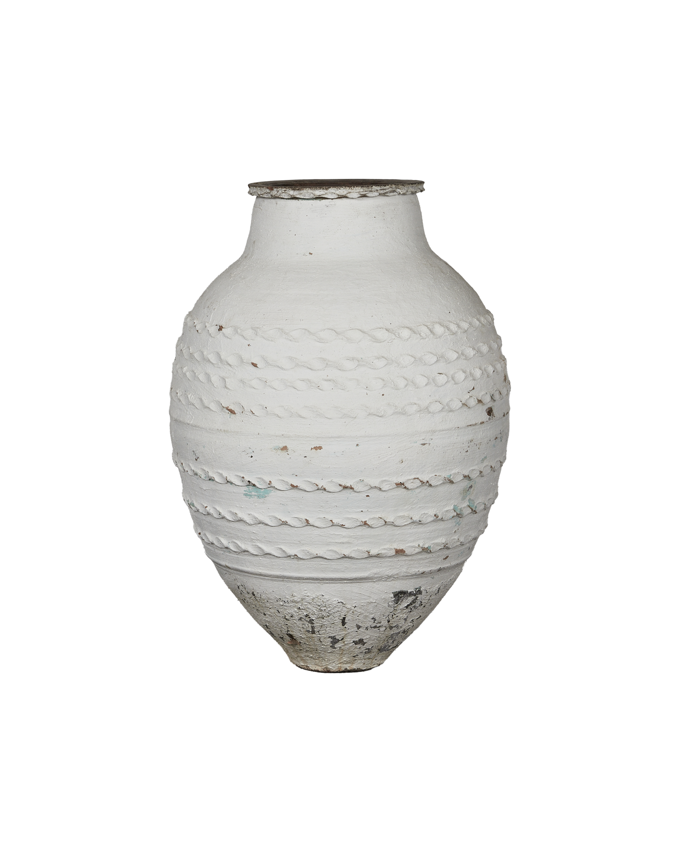 Antique Olive Jar from Turkey made of Ceramic