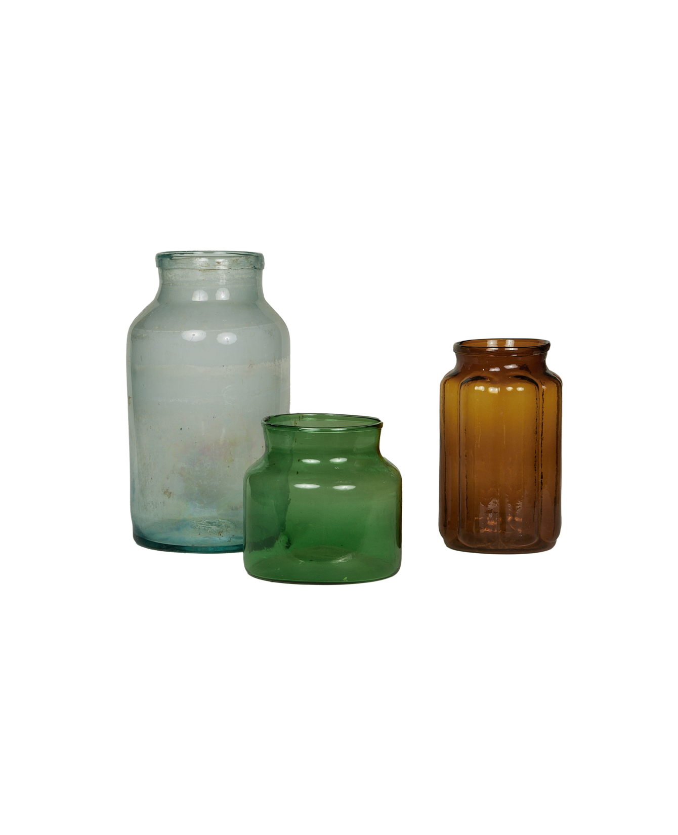 Antique Glassware Vase - Assorted from Greece made of Glass
