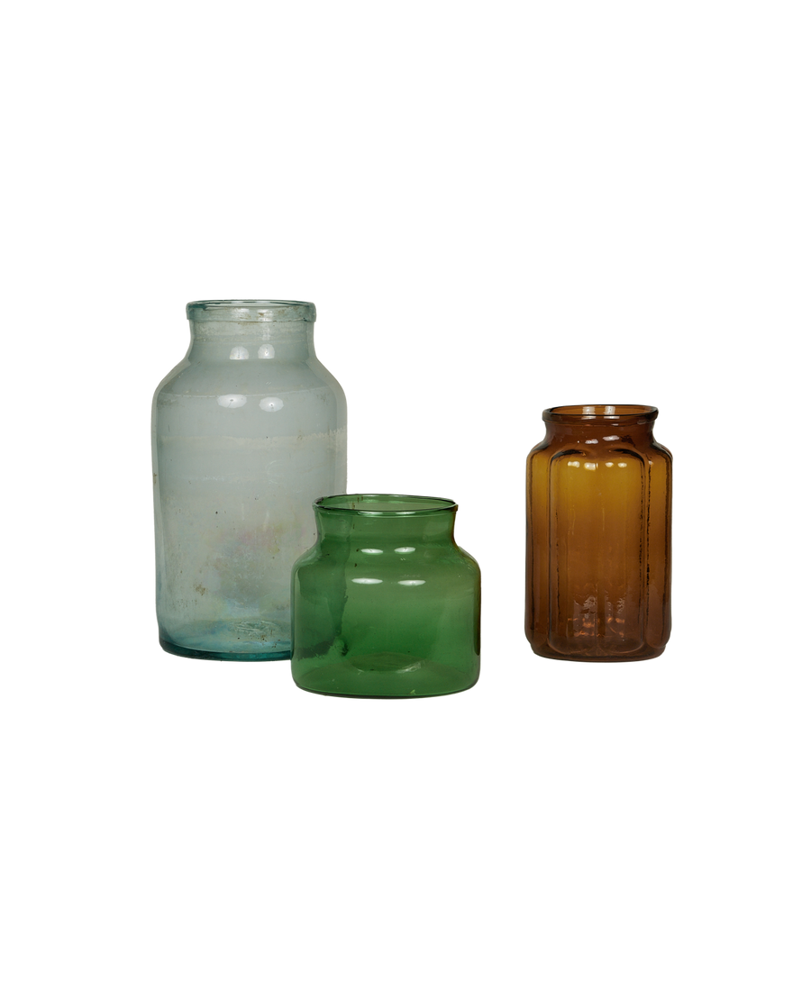 Antique Glassware Vase - Assorted from Greece made of Glass