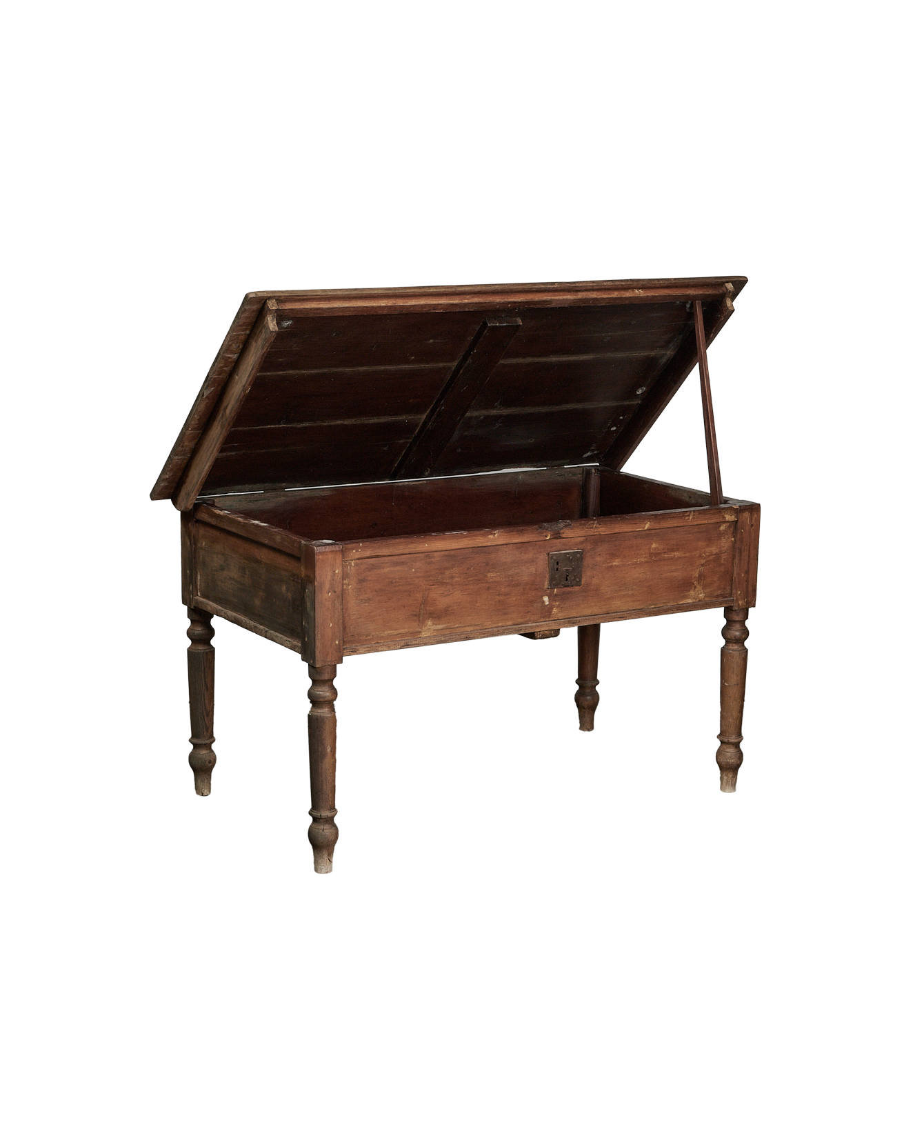 Vintage Wood Desk - Lift Top from Italy made of Wood