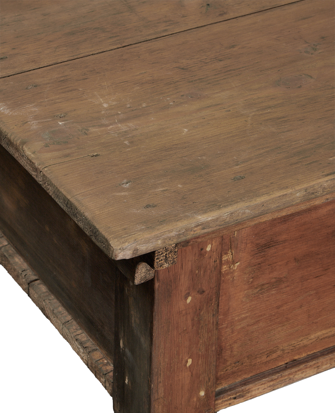 Vintage Wood Desk - Lift Top from Italy made of Wood