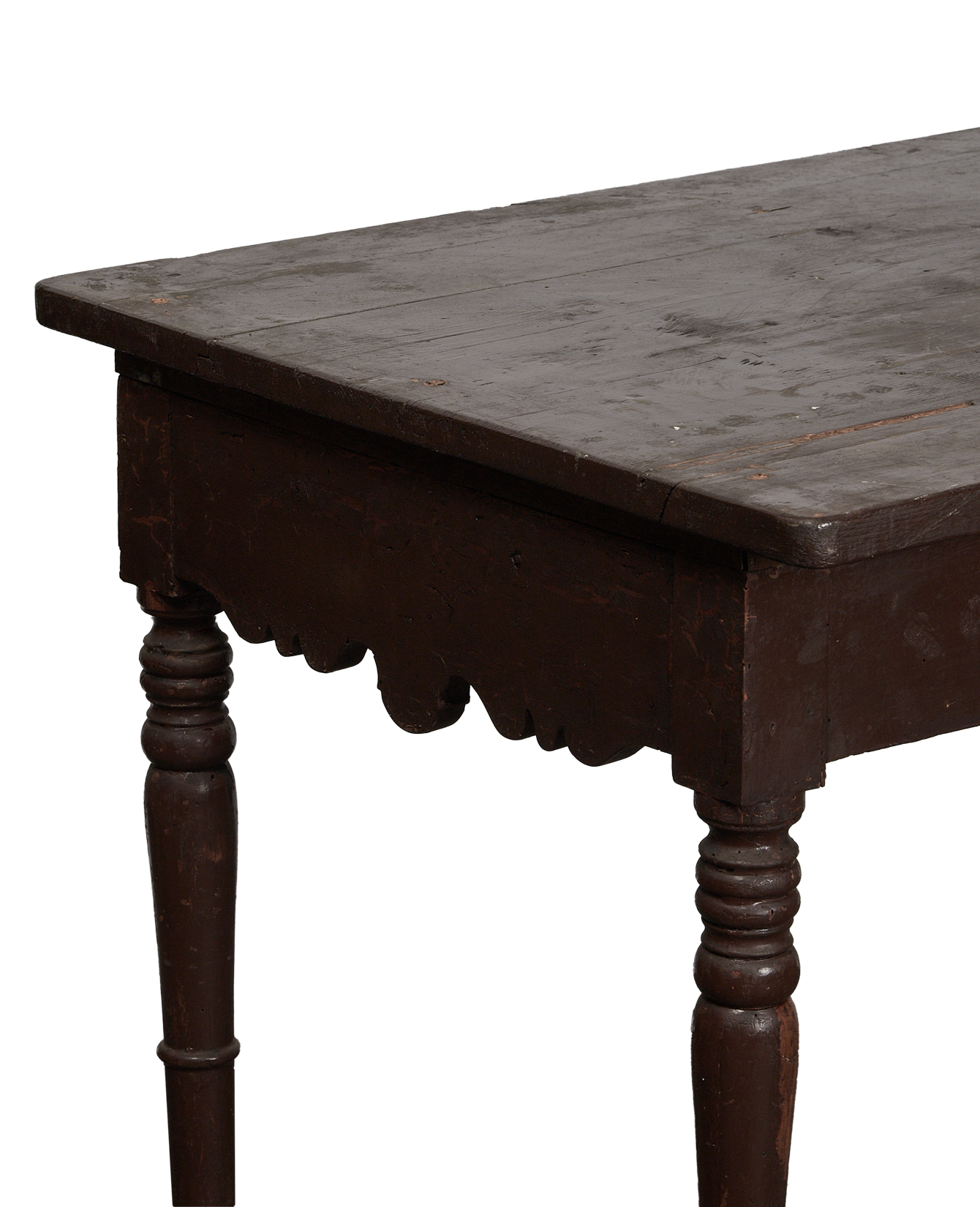 Vintage Wood Desk from Italy made of Wood