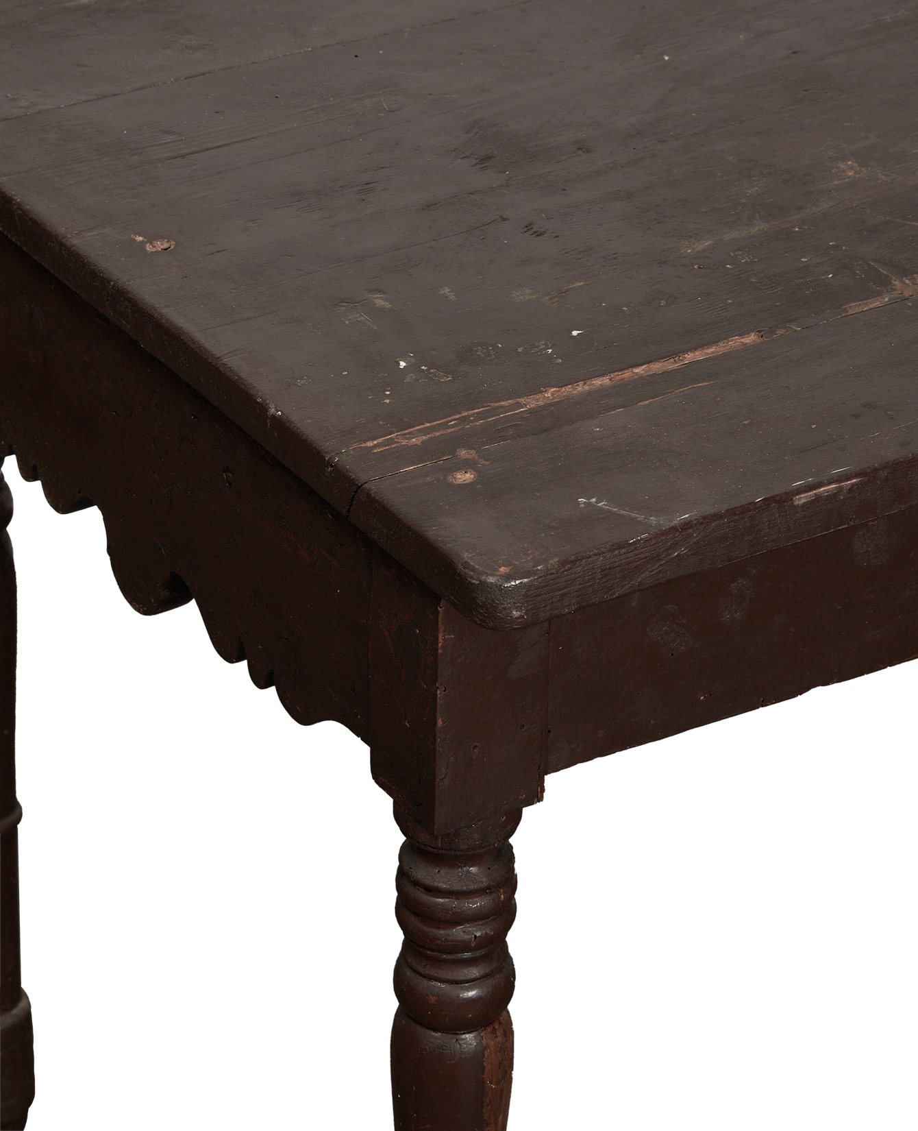 Vintage Wood Desk from Italy made of Wood