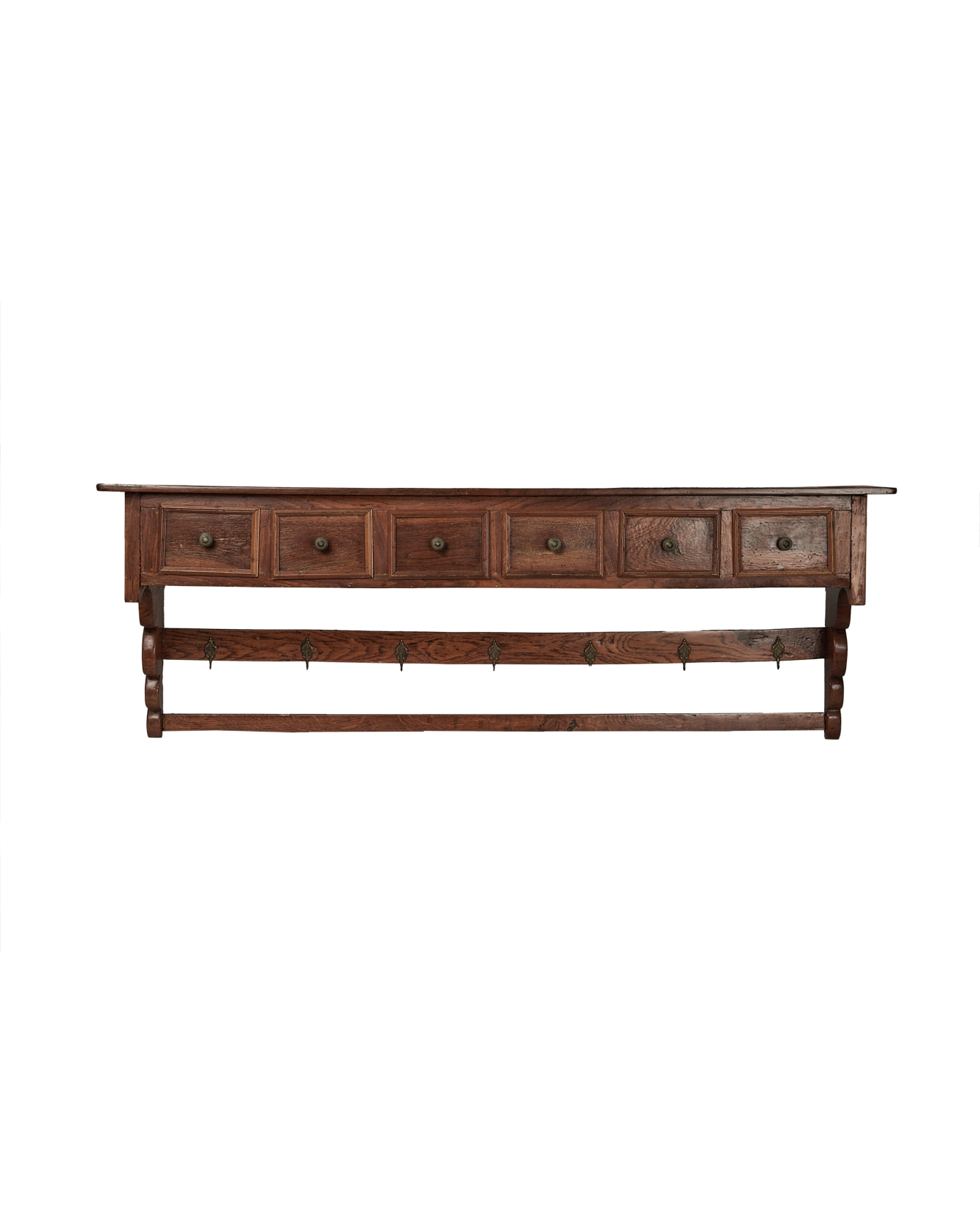 Vintage Hanging Drawer Shelf from Italy made of Wood
