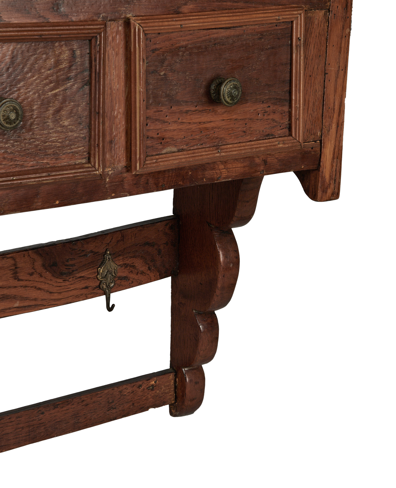 Vintage Hanging Drawer Shelf from Italy made of Wood
