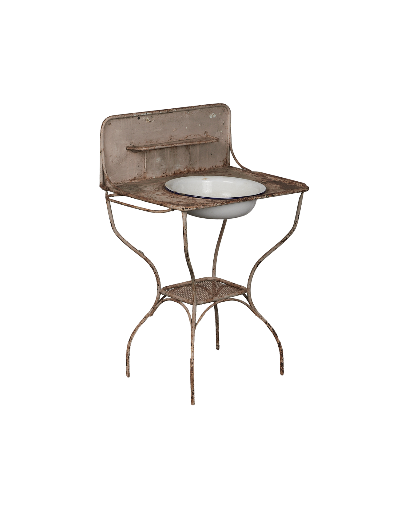 Antique Sink Vanity from Italy made of Metal