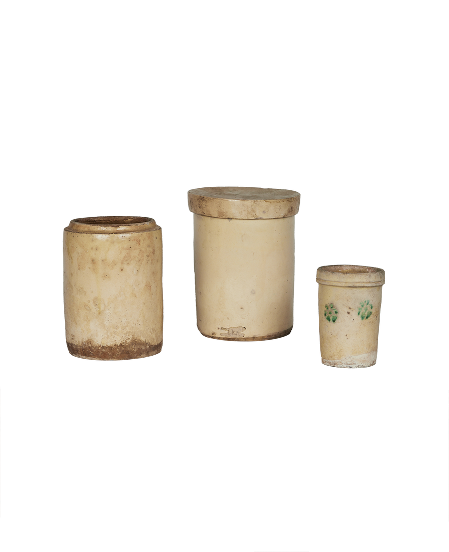 Vintage Puglia Jar - Assorted from Italy made of Ceramic