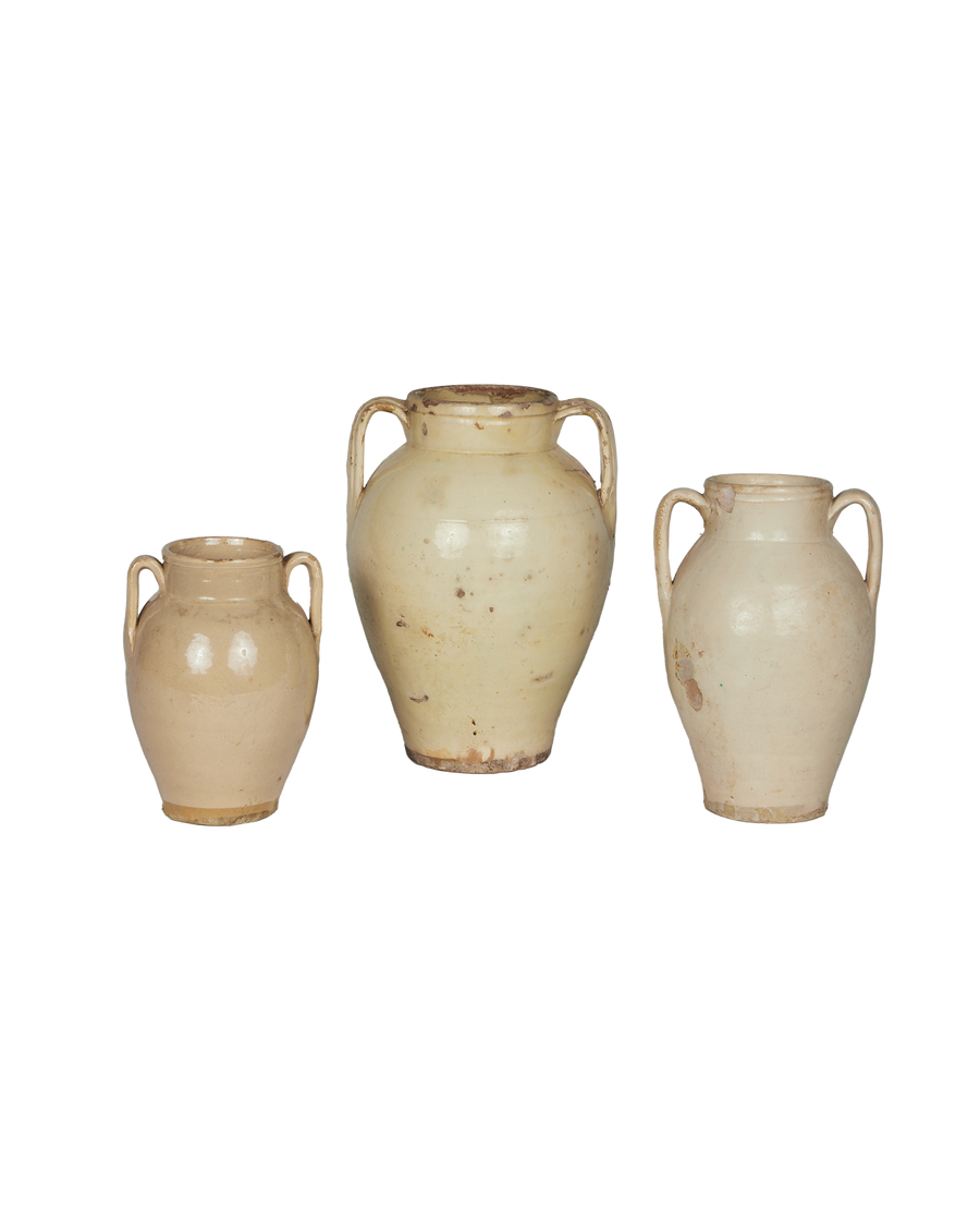 Vintage Preserving Pot - Avorio Glaze from Italy made of Ceramic