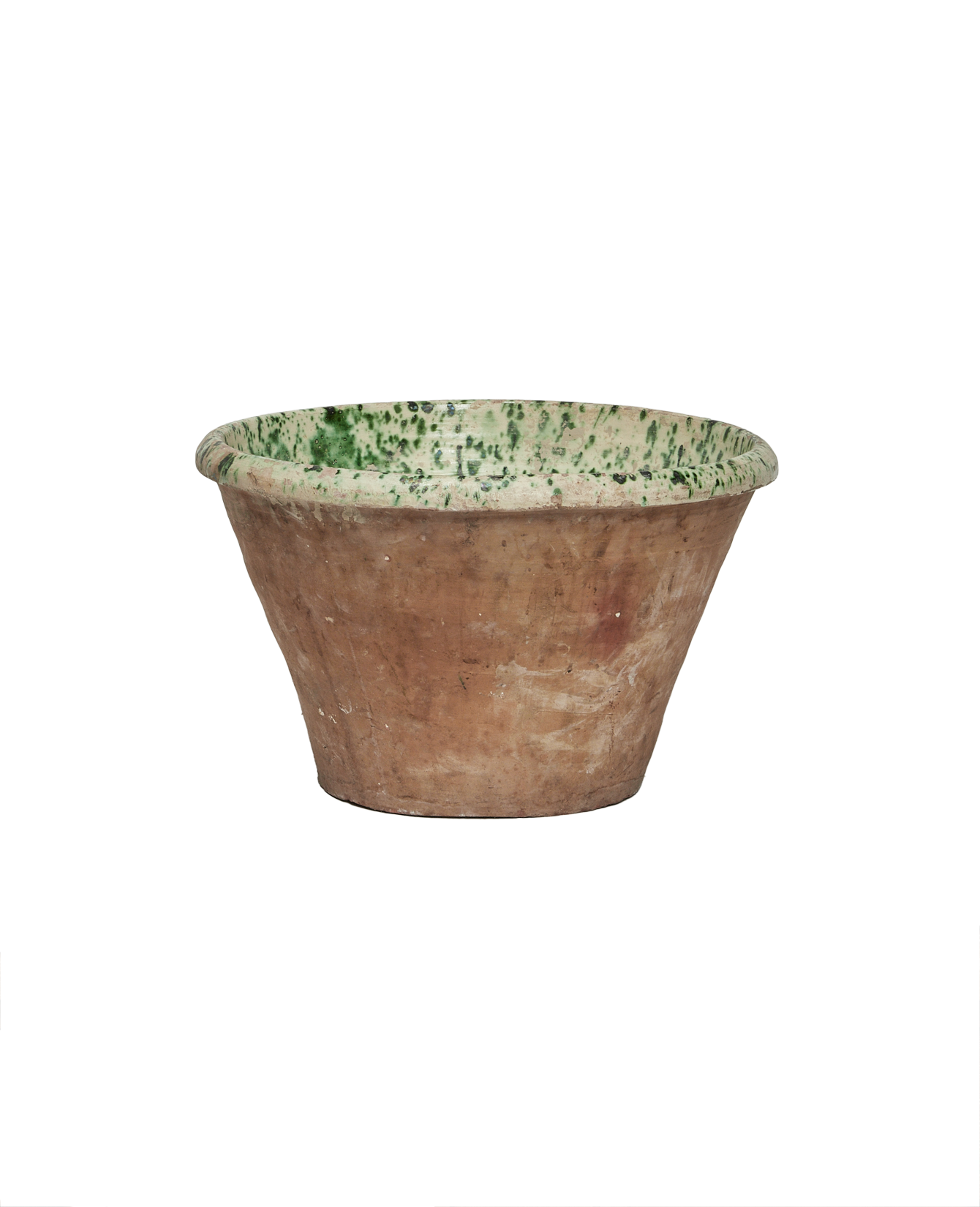 Antique Passata Bowl - Irpino Verde Glaze from Italy made of Ceramic