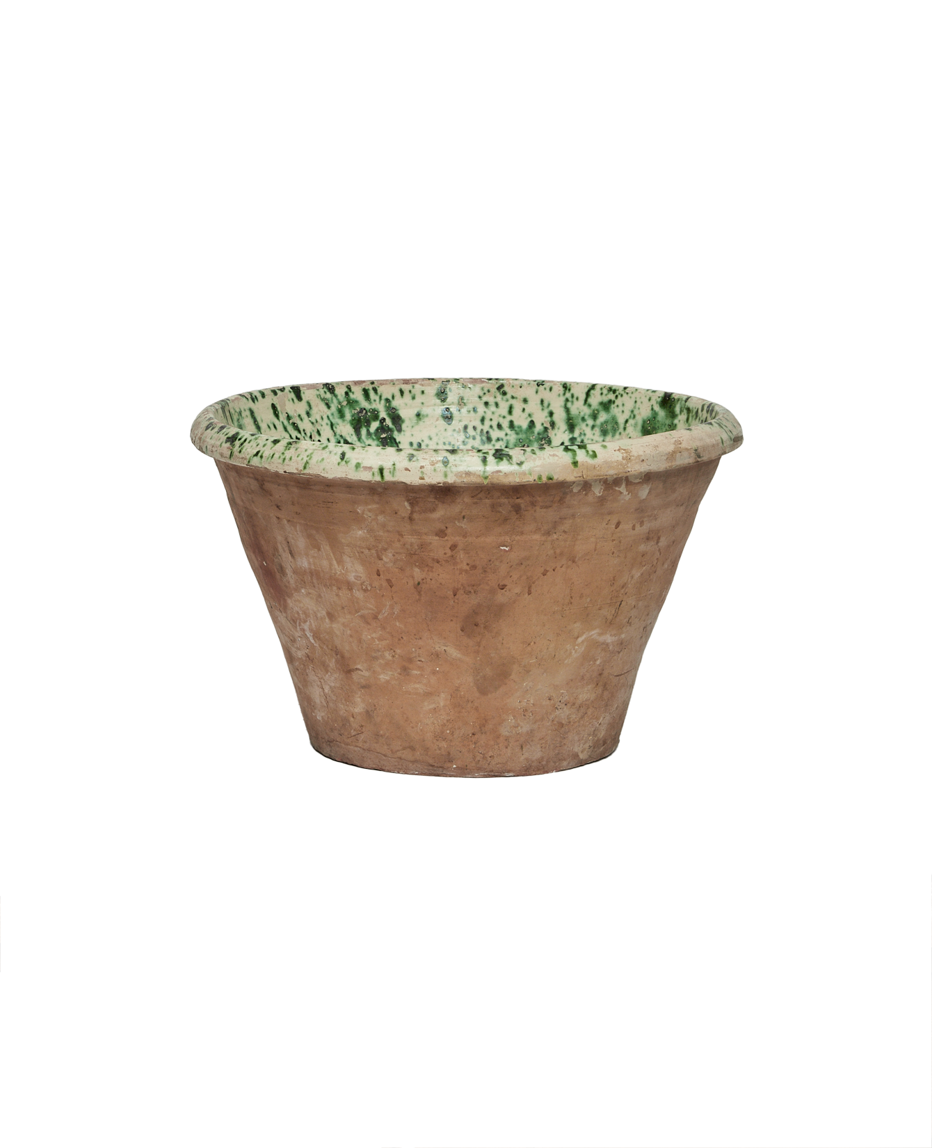 Antique Passata Bowl - Irpino Verde Glaze from Italy made of Ceramic