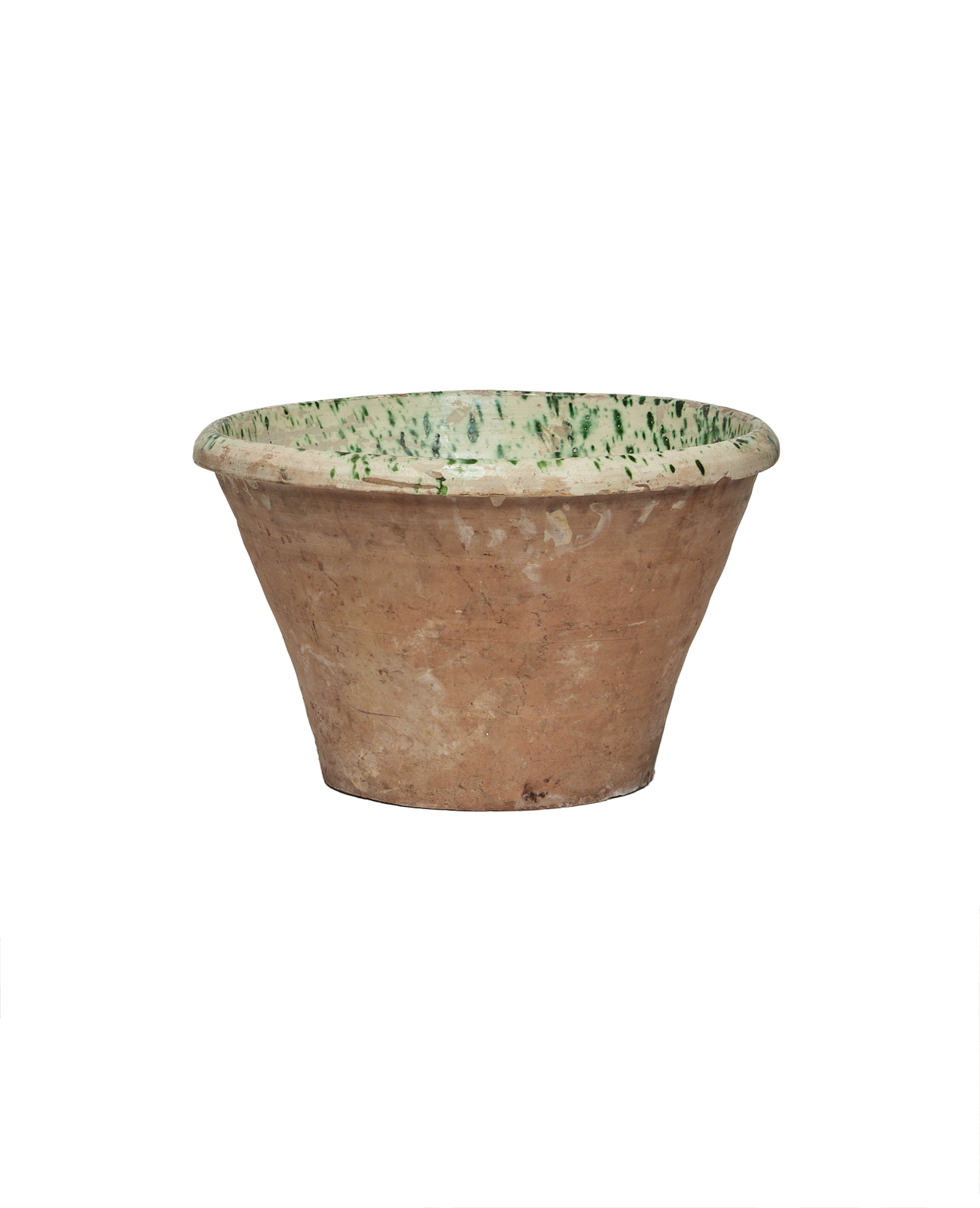 Antique Passata Bowl - Irpino Verde Glaze from Italy made of Ceramic