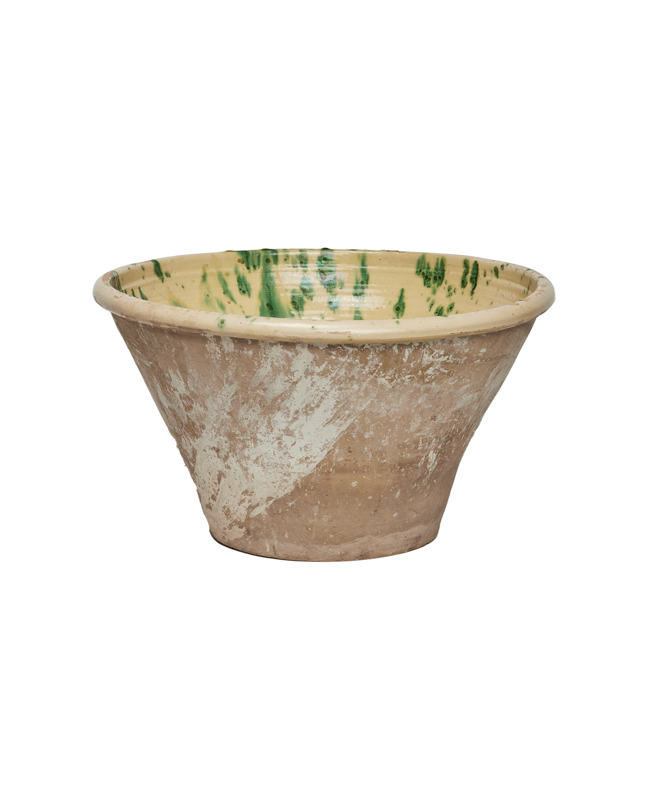 Antique Passata Bowl - Irpino Verde Glaze from Italy made of Ceramic