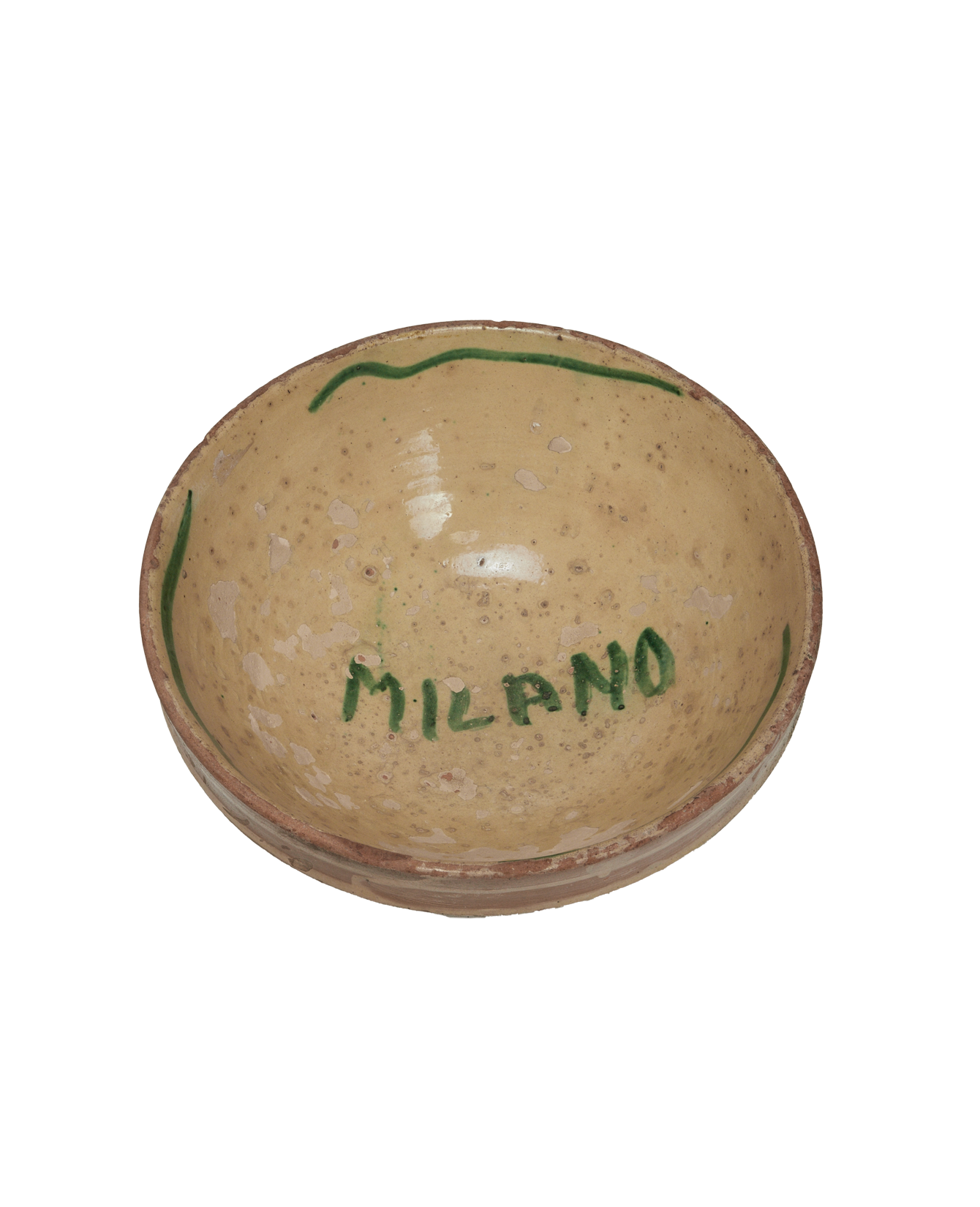 Antique Milano Passata Bowl from Italy made of Ceramic