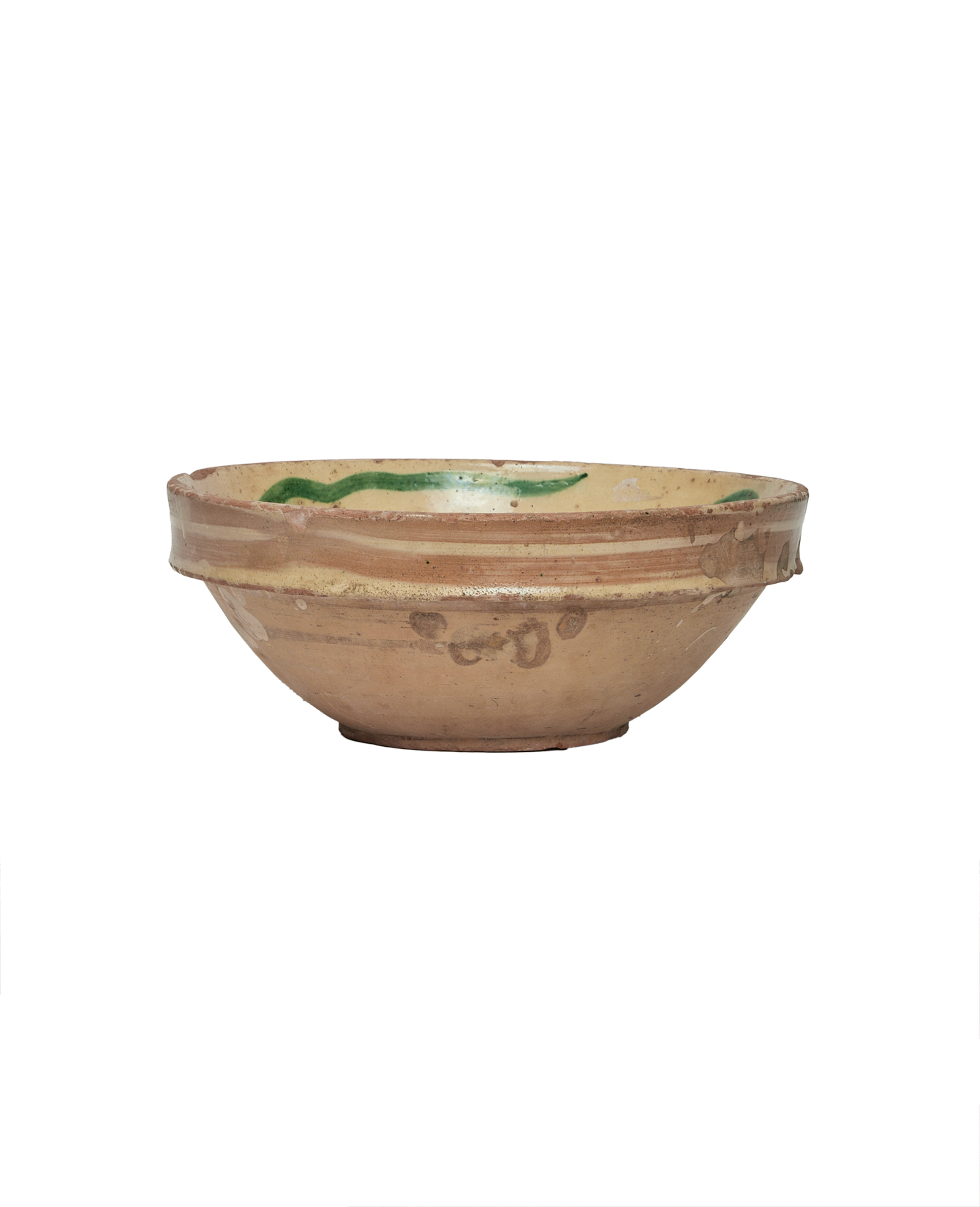 Antique Milano Passata Bowl from Italy made of Ceramic