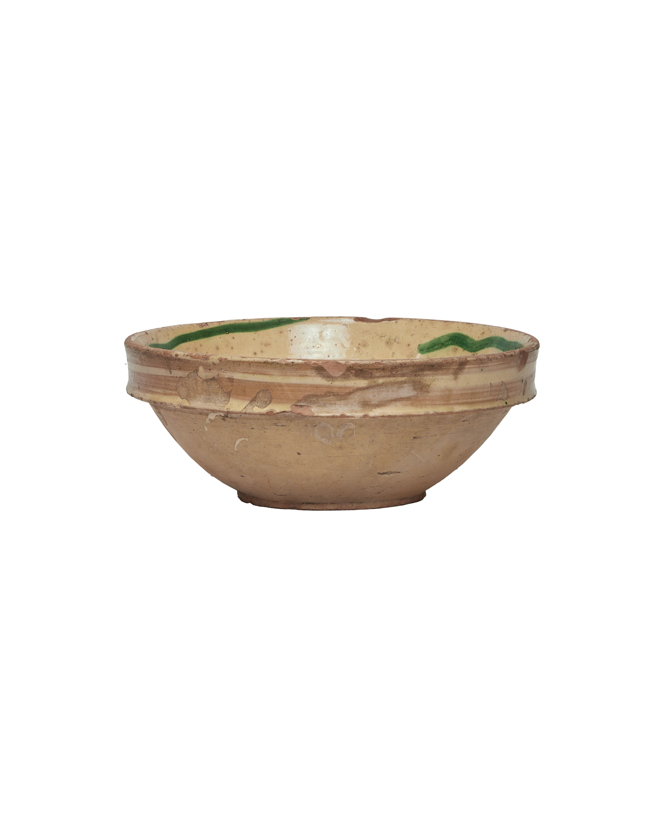 Antique Milano Passata Bowl from Italy made of Ceramic